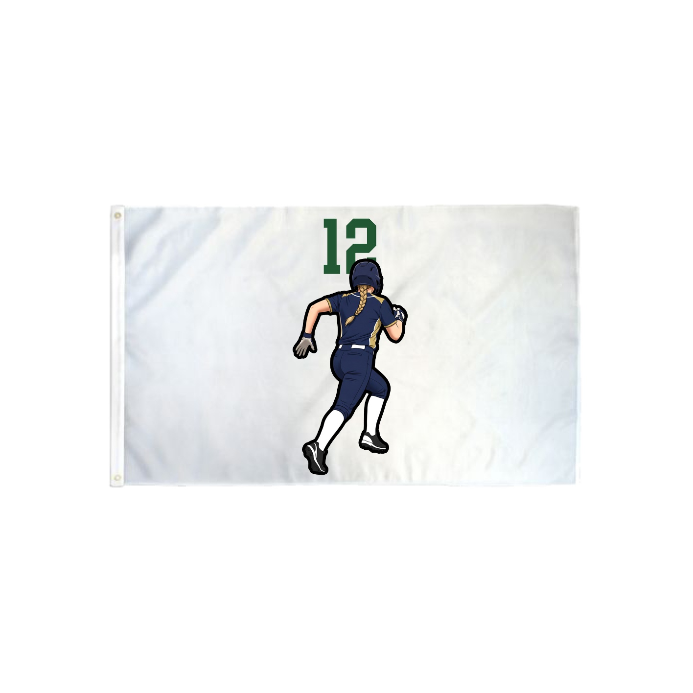 3x5 Flag — Number Top in Classic