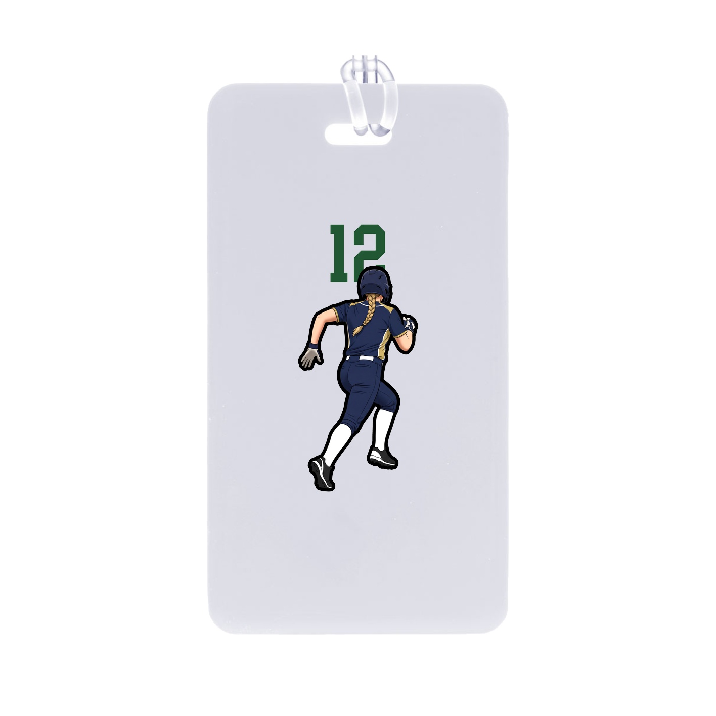 Bag Tag — Number Top in Classic