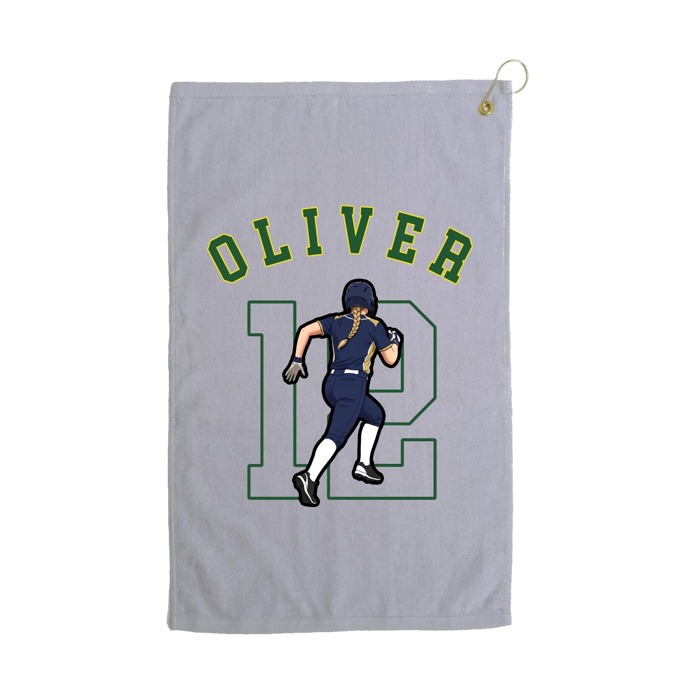 Golf Towel — Shirsey Arch in Grey