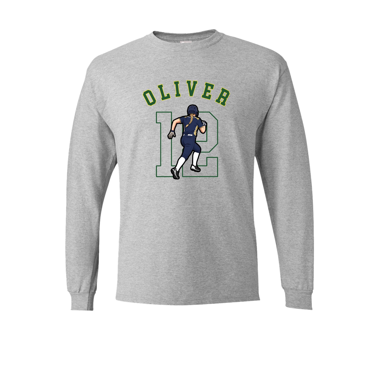 Long Sleeve Tee — Shirsey Arch in Grey