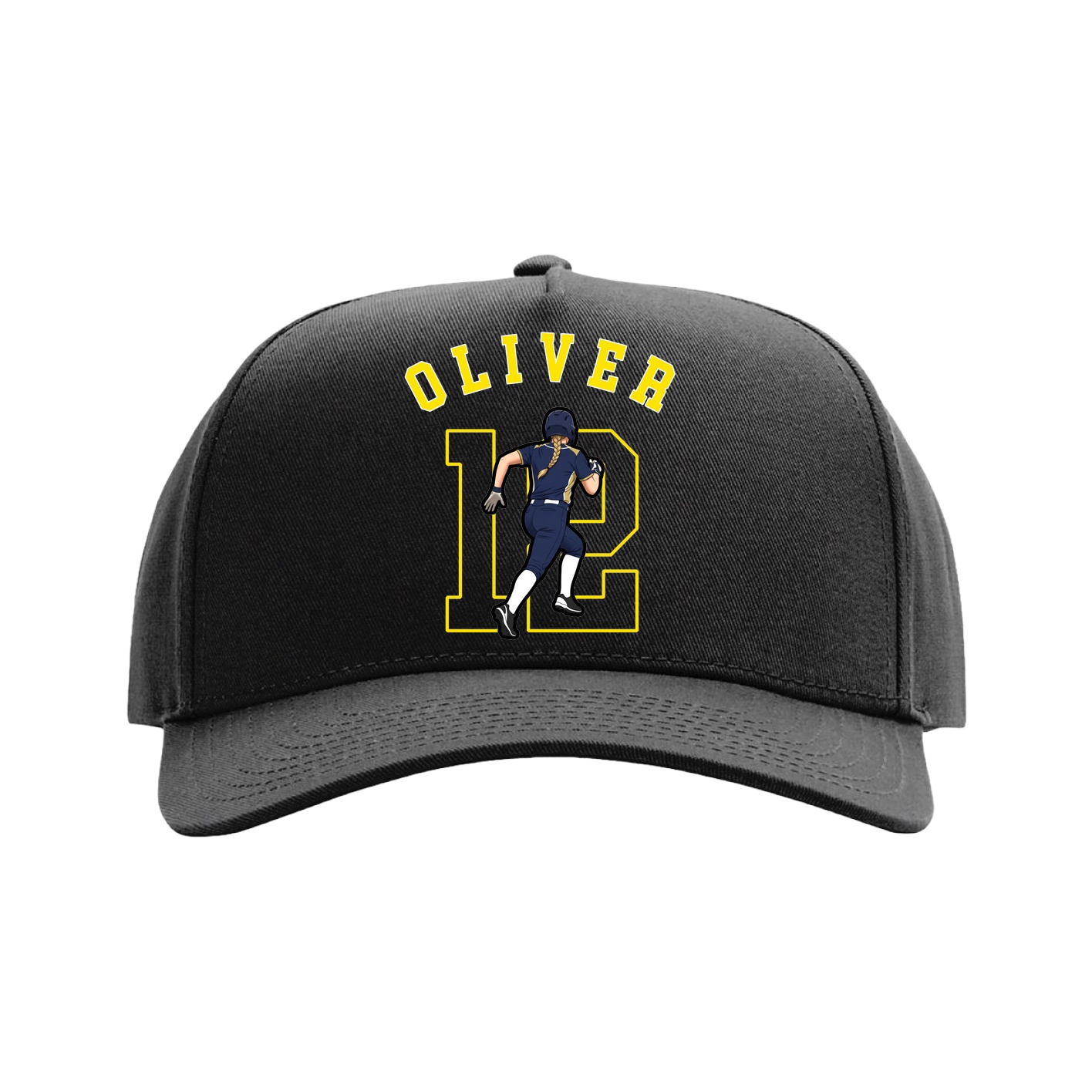 Full Fabric Five-Panel Champ Cap