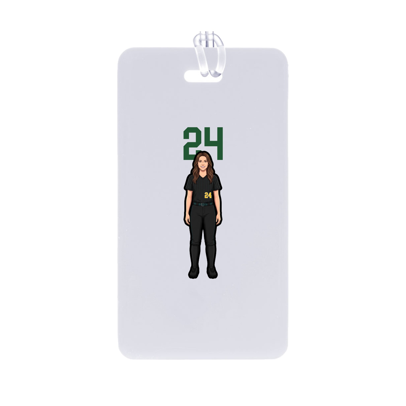 Bag Tag — Number Top in Classic