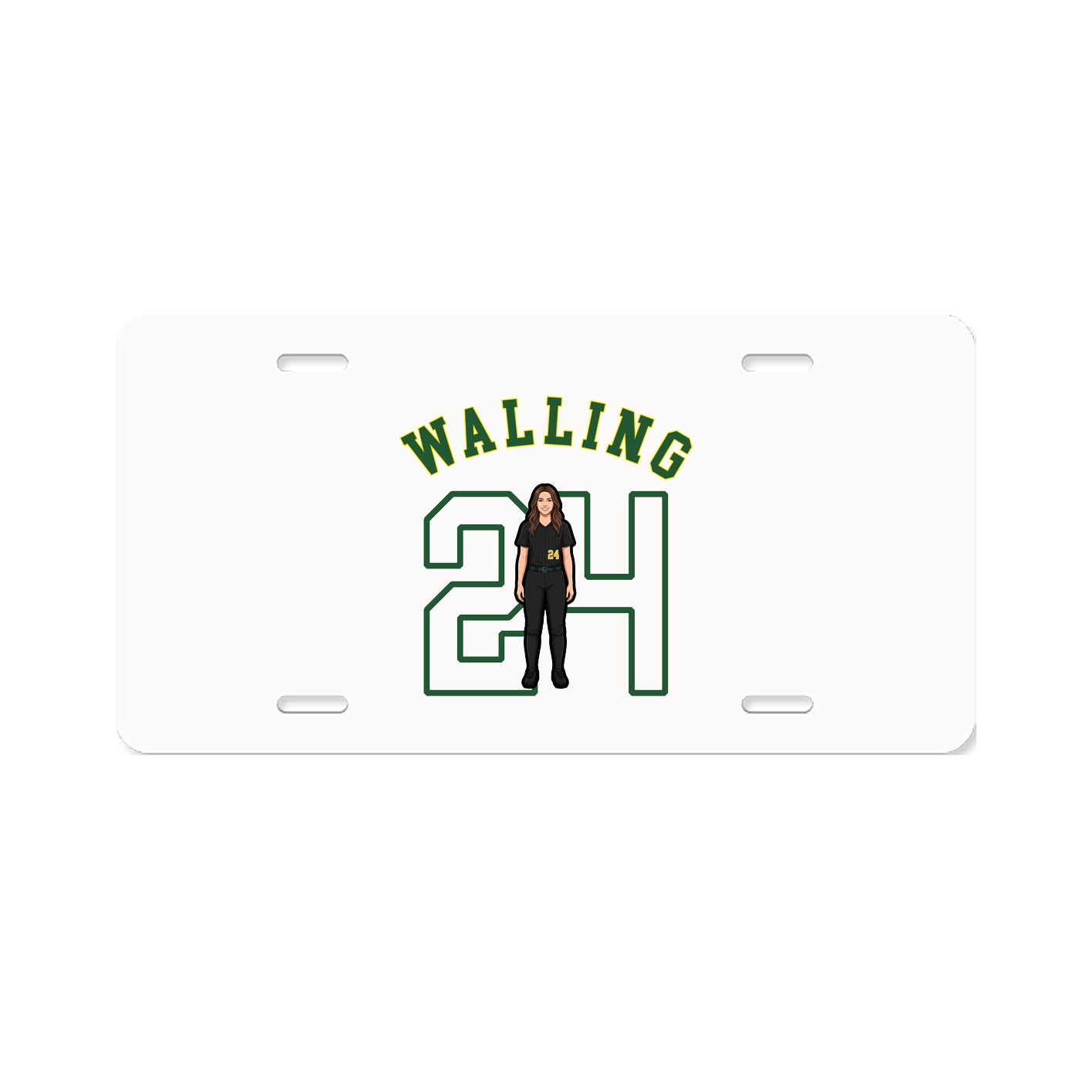 License Plate — Shirsey Arch in Classic