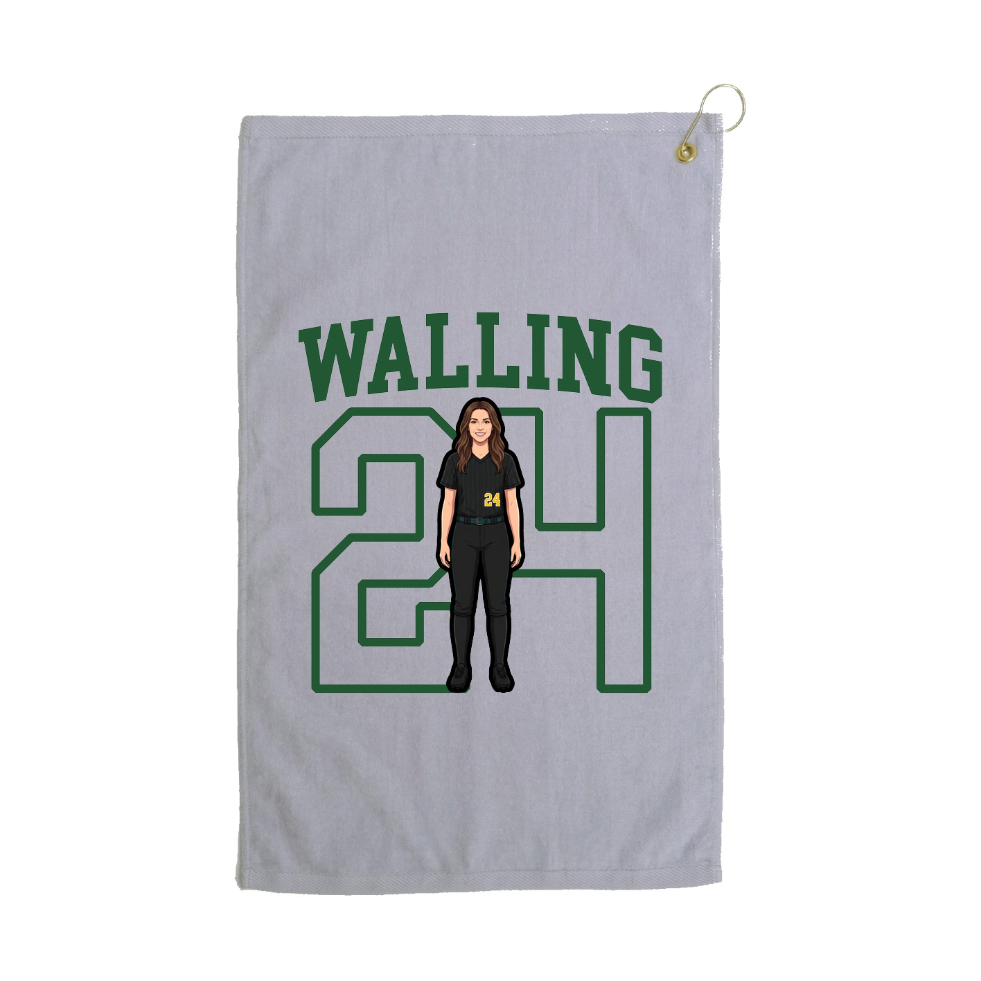 Golf Towel — Shirsey in Grey