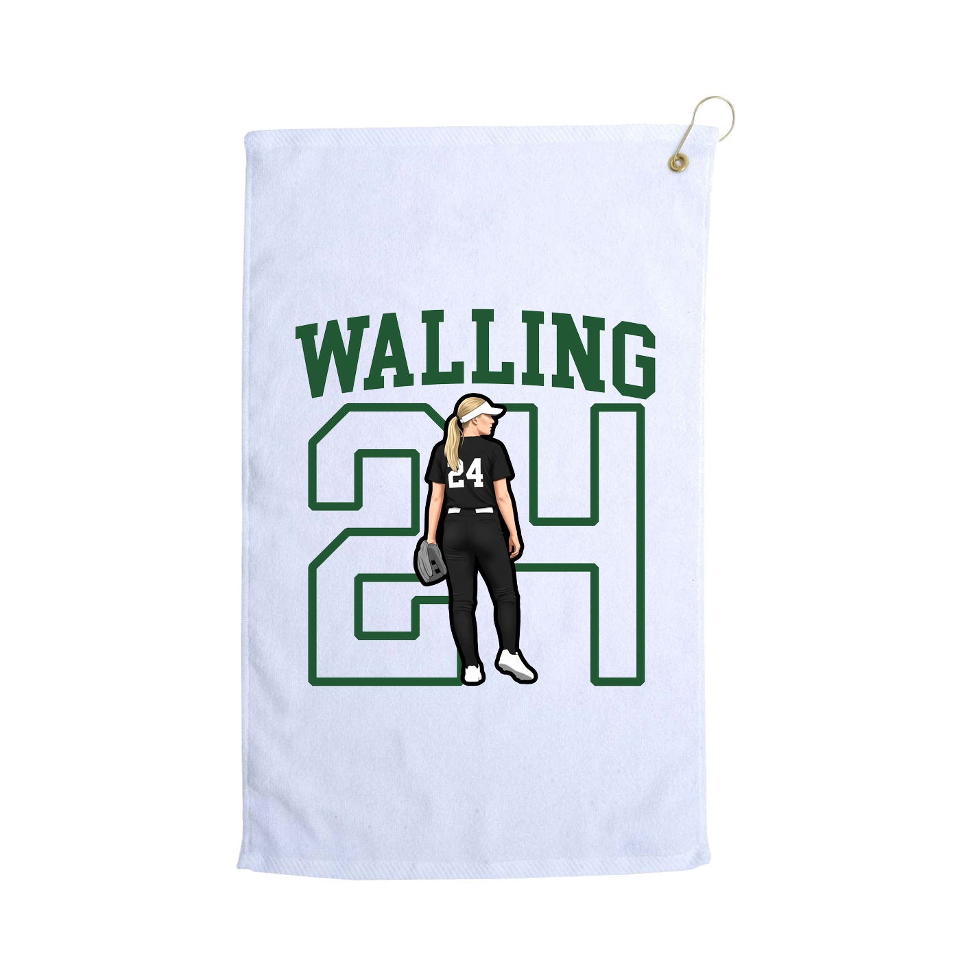 Terry Velour Golf Towel