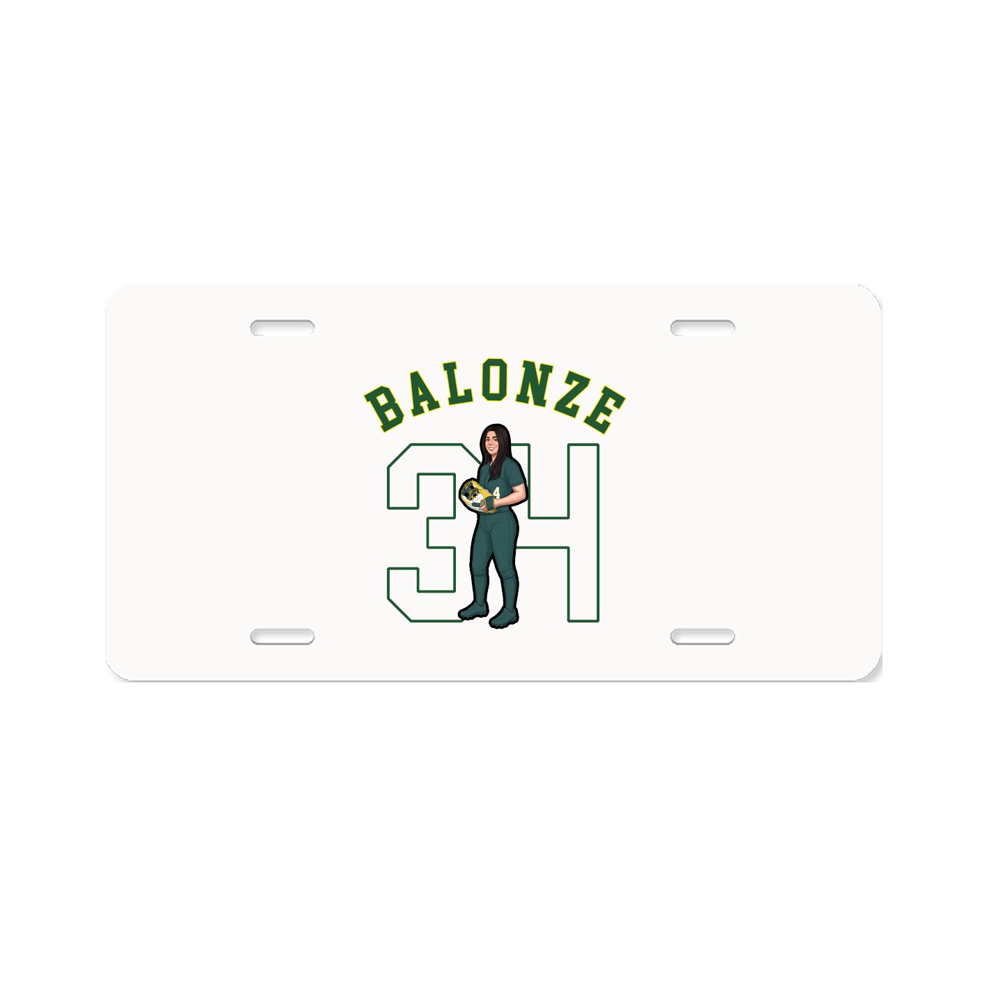 License Plate — Shirsey Arch in Classic