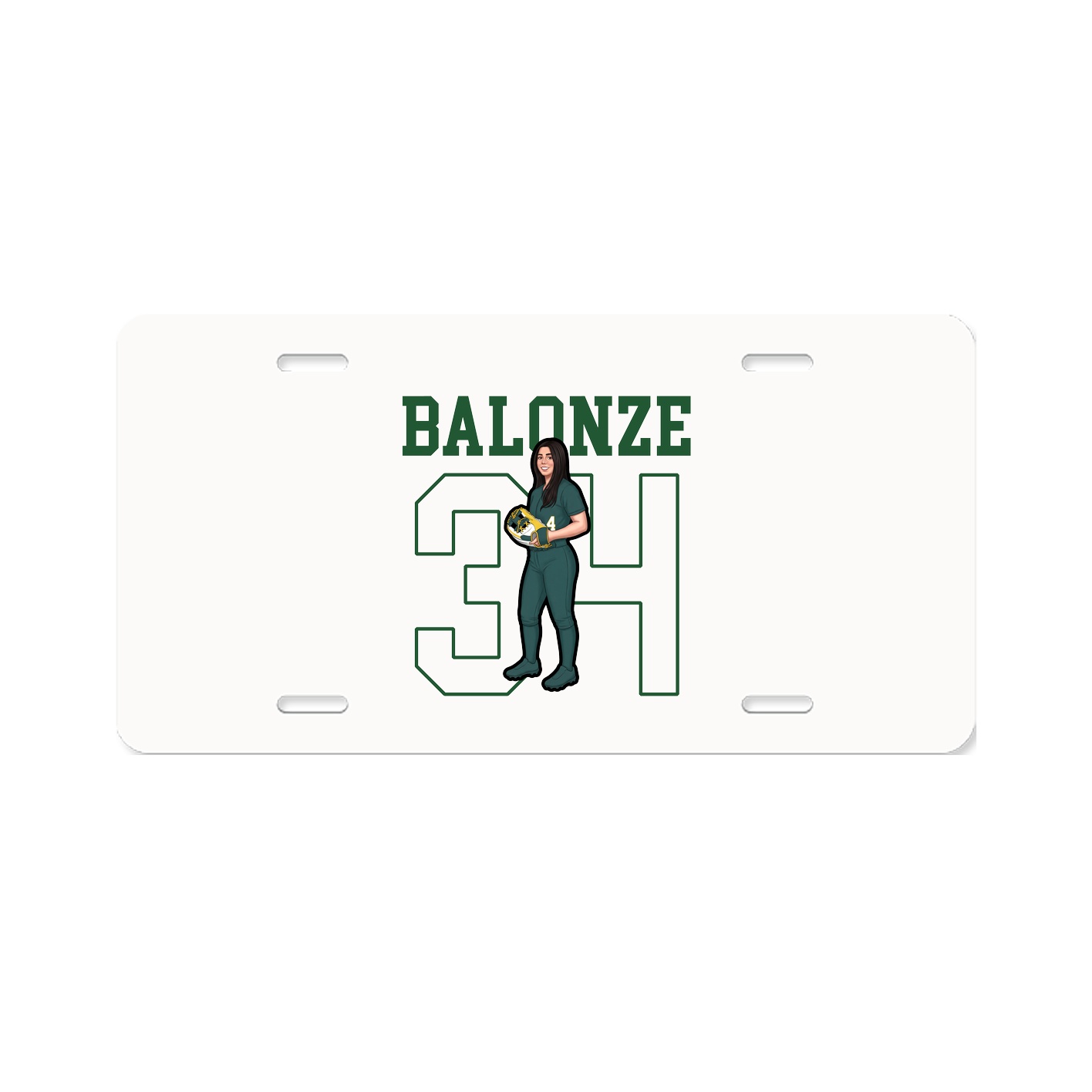 License Plate — Shirsey in Classic