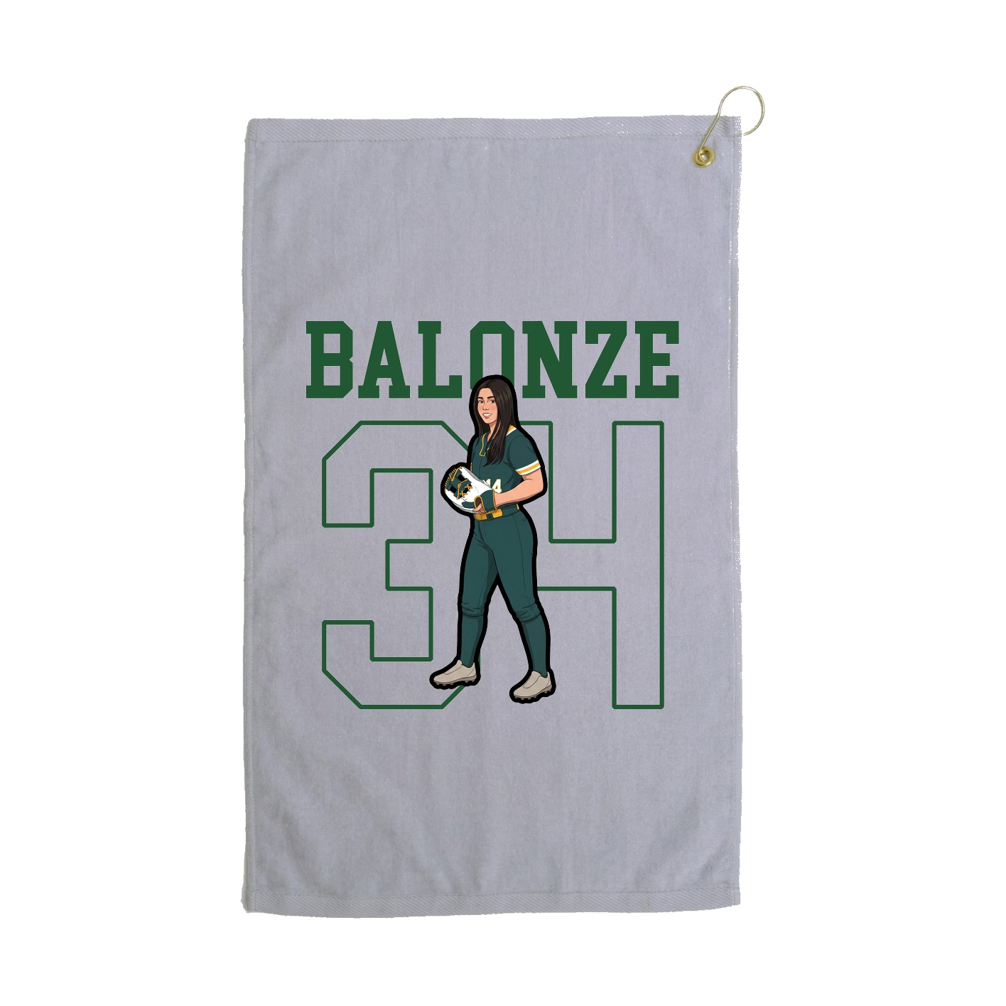 Golf Towel — Shirsey in Grey