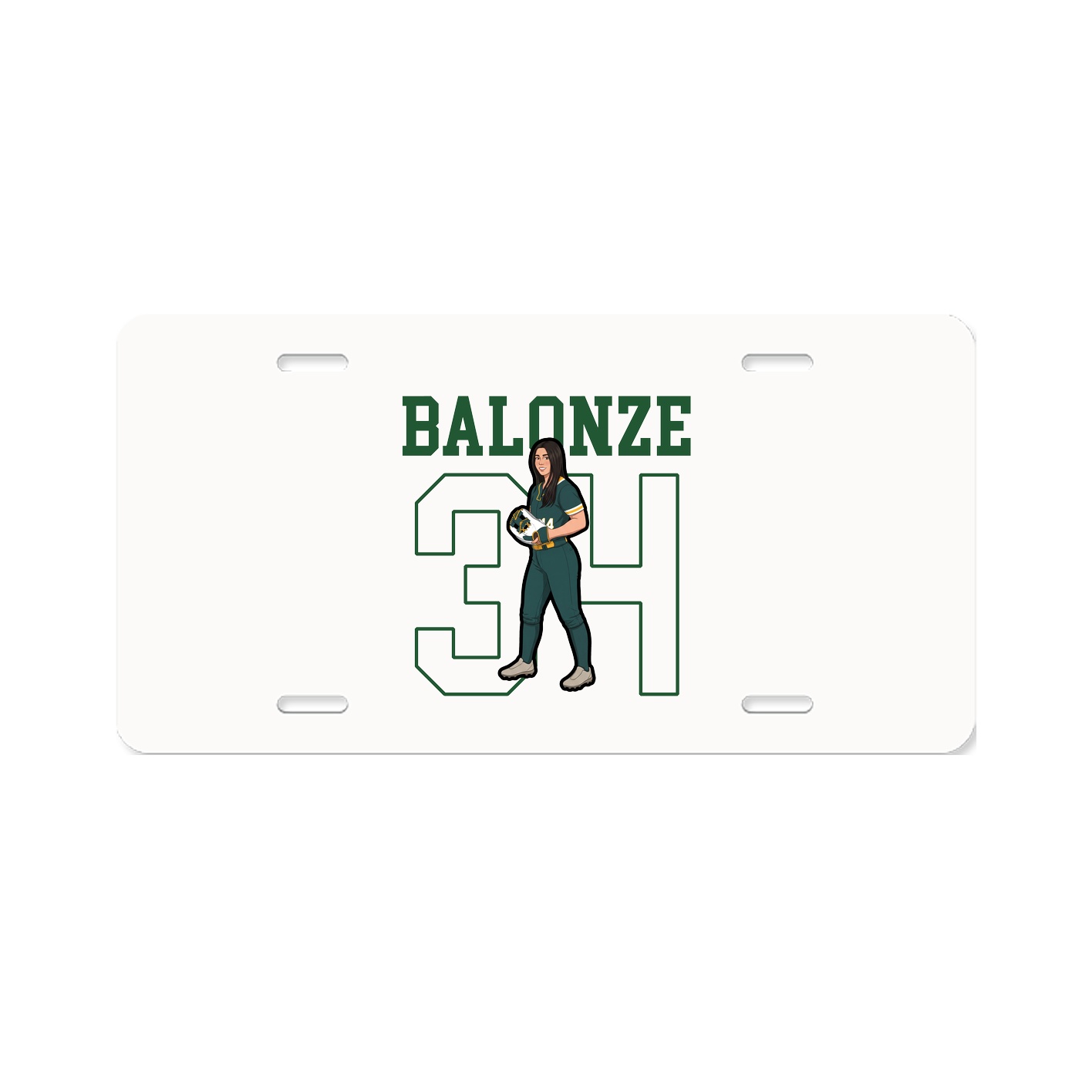 License Plate — Shirsey in Classic