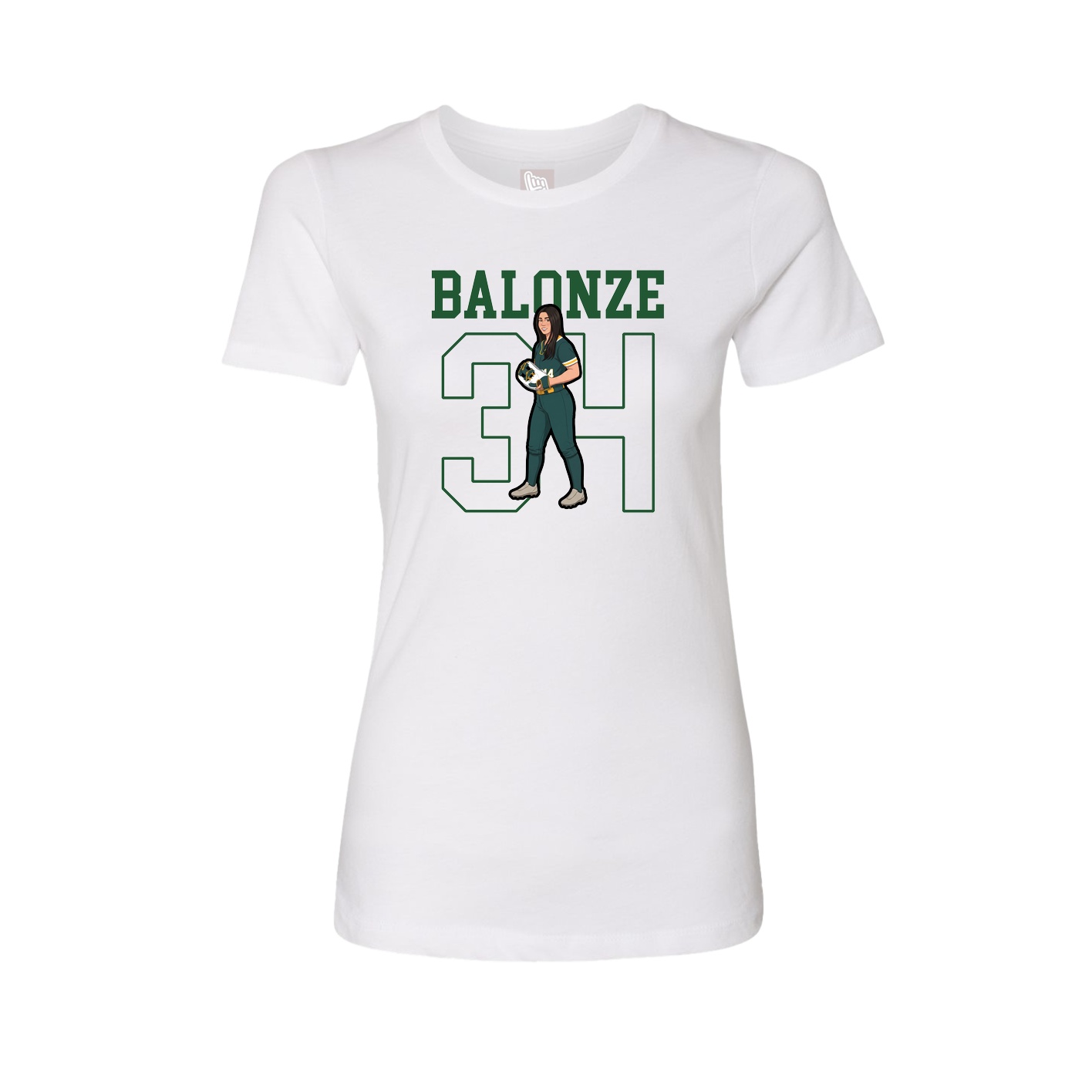 Fitted Women's Tee — Shirsey in White