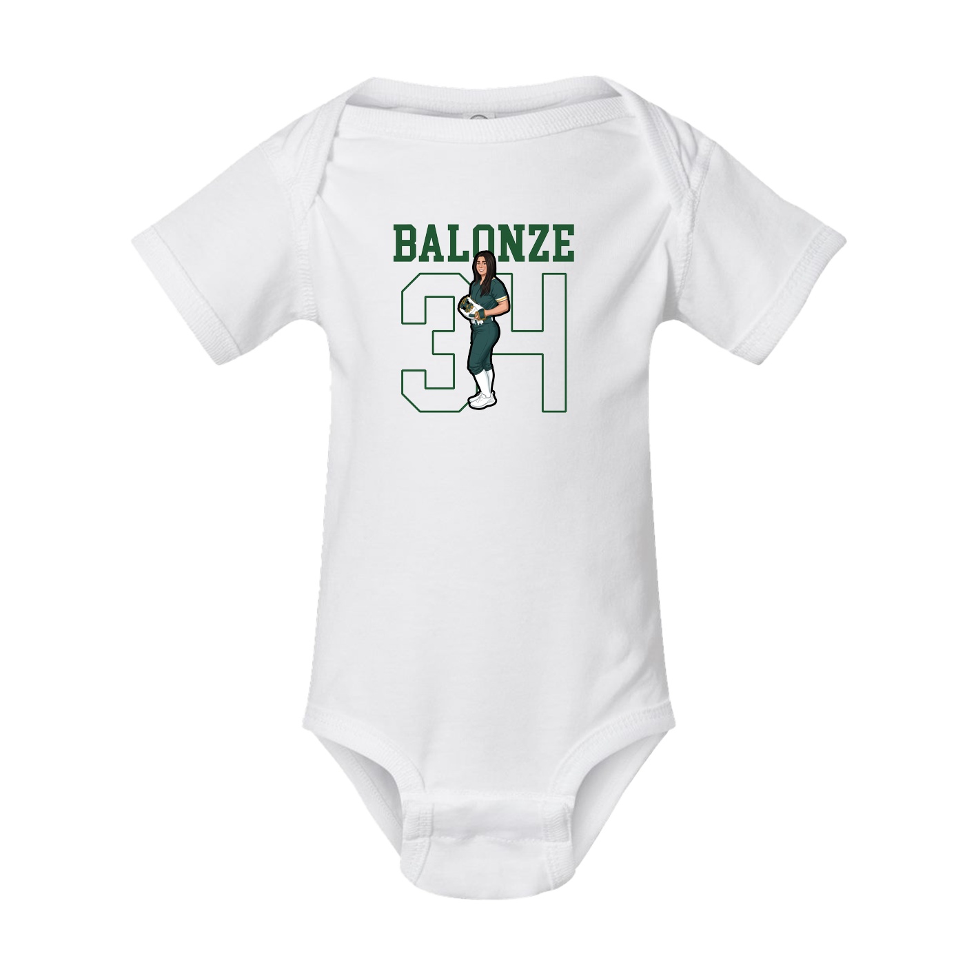 Baby Onesie — Shirsey in White