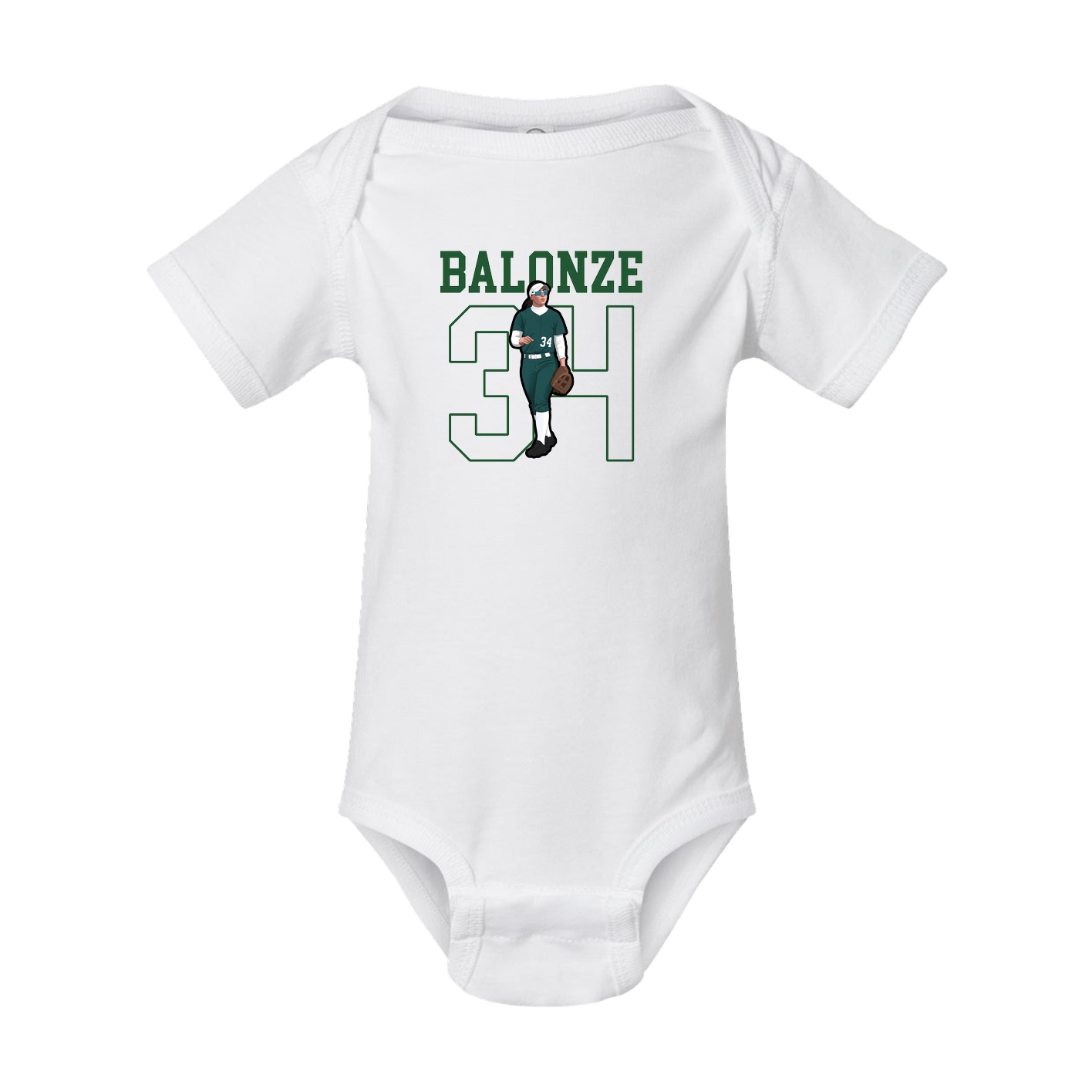 Baby Onesie — Shirsey in White