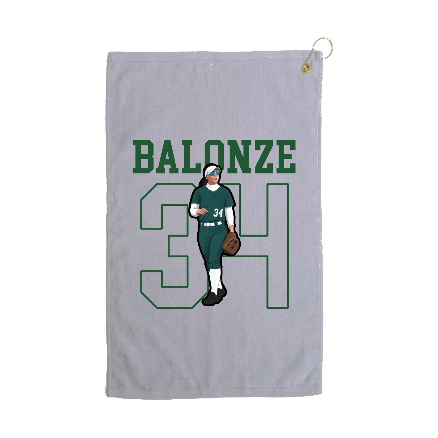 Terry Velour Golf Towel