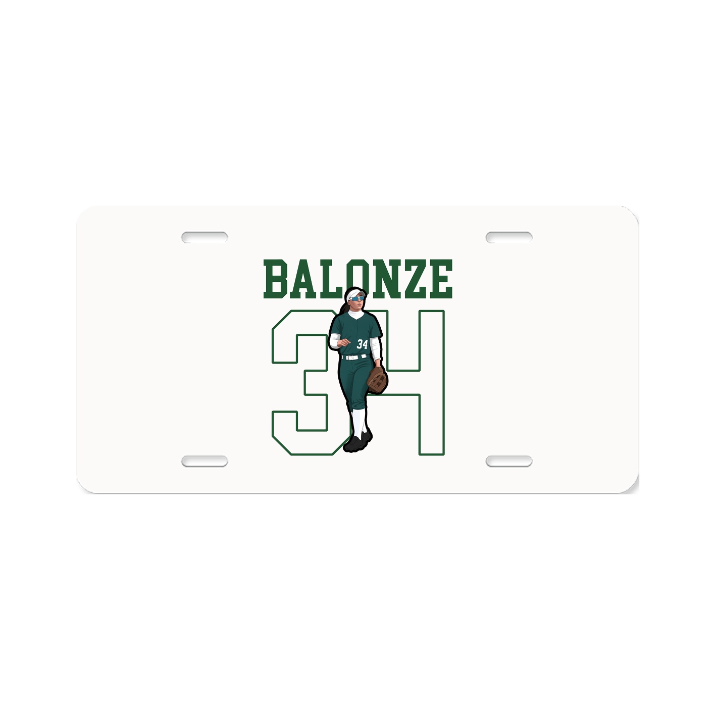 License Plate — Shirsey in Classic