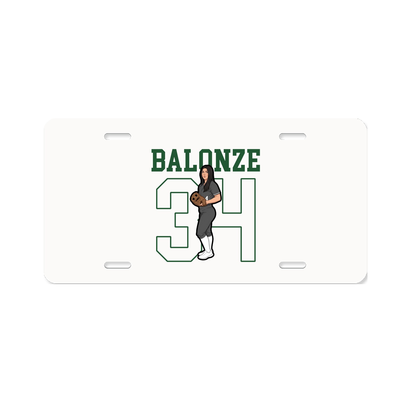 License Plate — Shirsey in Classic