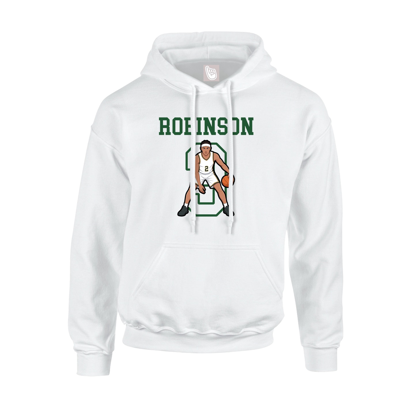 Youth Hoodie — Shirsey in White