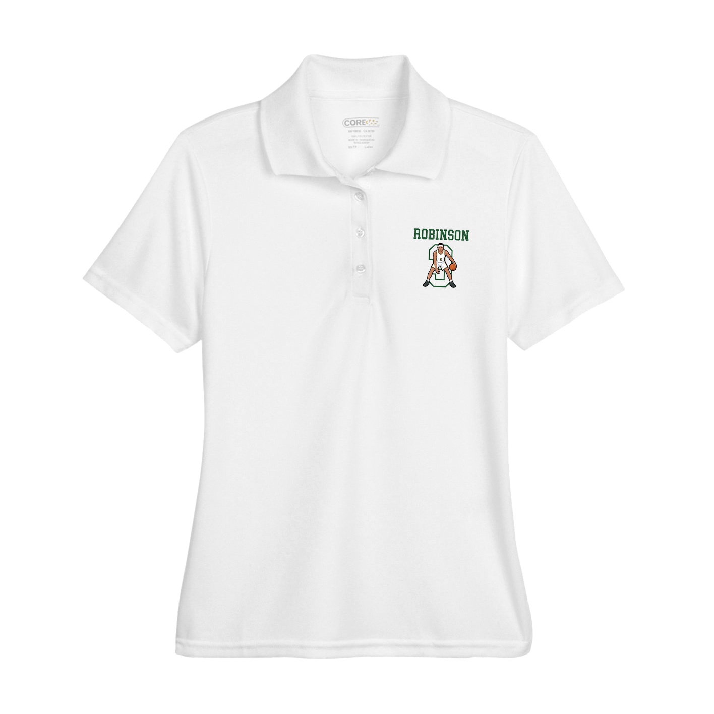 Womens Performance Polo — Shirsey in White