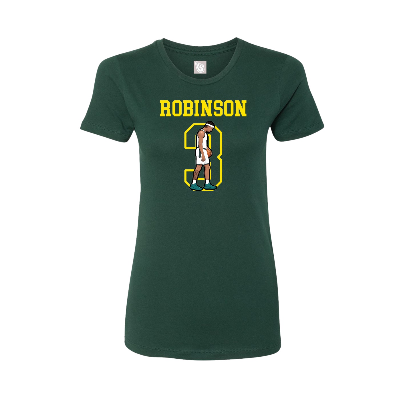 Fitted Women's Tee — Shirsey in Green