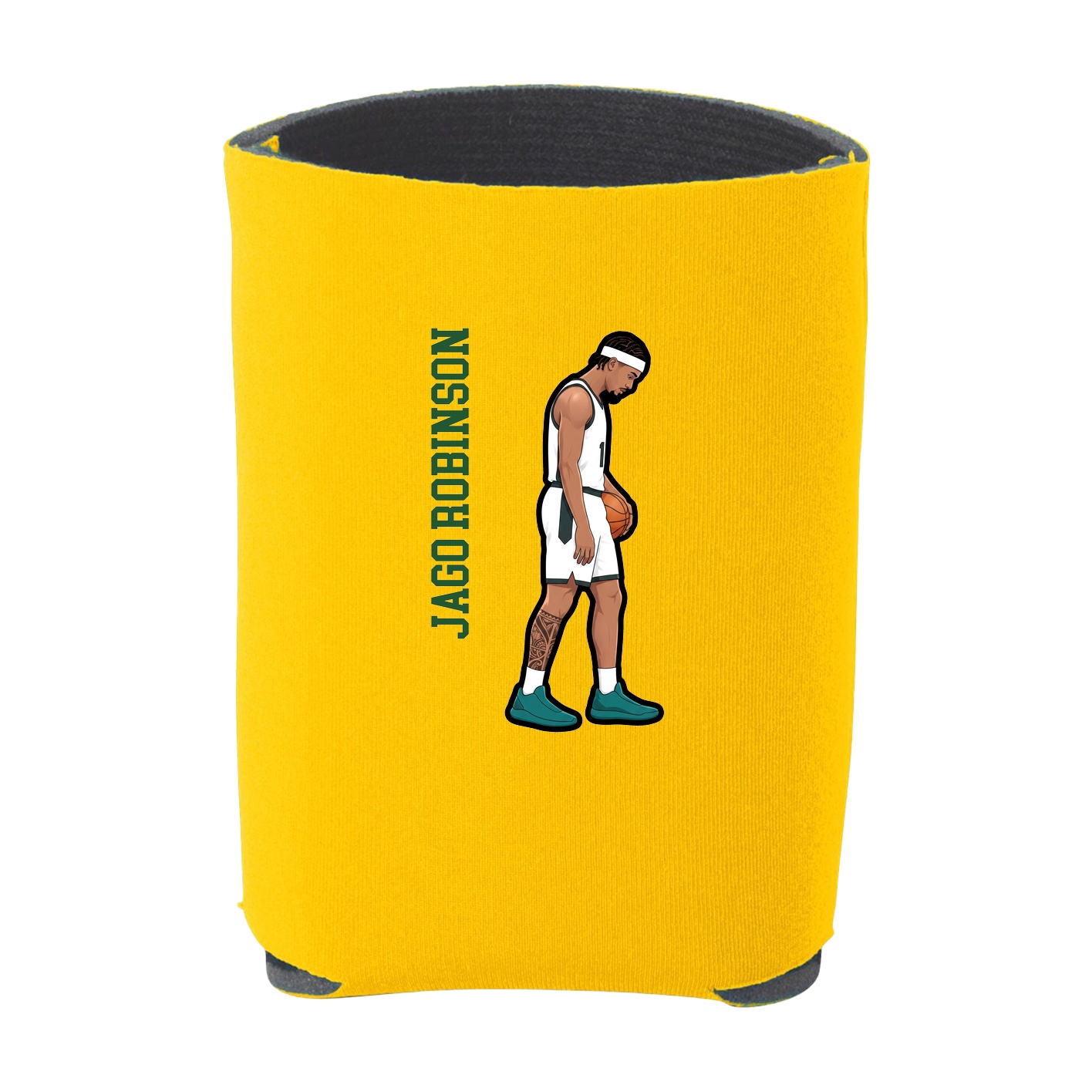 Can Holder — Name Vertical in Yellow