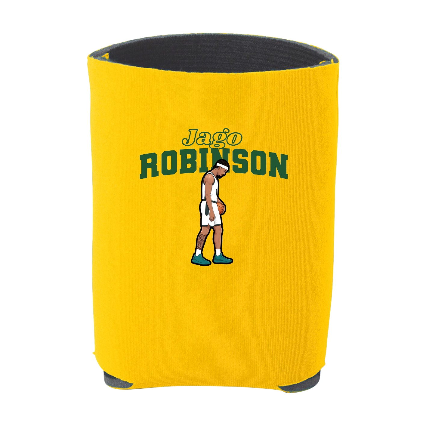 Can Holder — Name Arch in Yellow