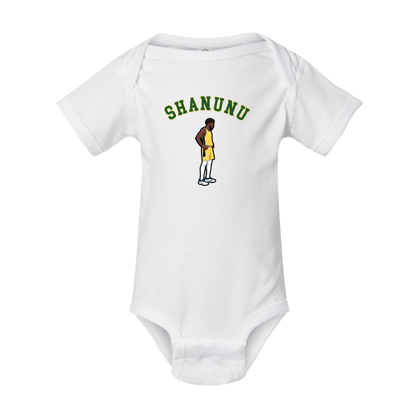 Baby Onesie — Shirsey Arch in White