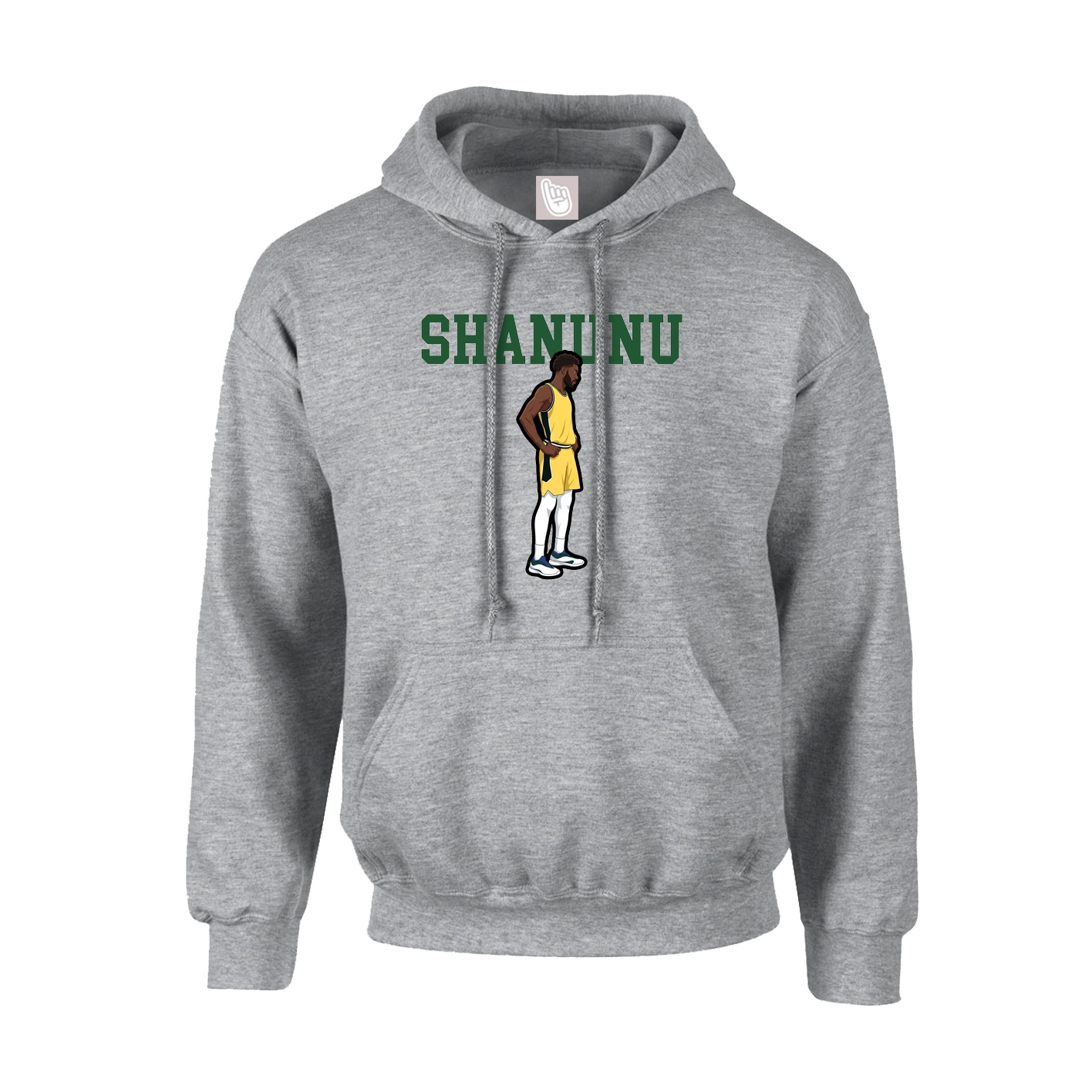 Hoodie — Shirsey in Grey