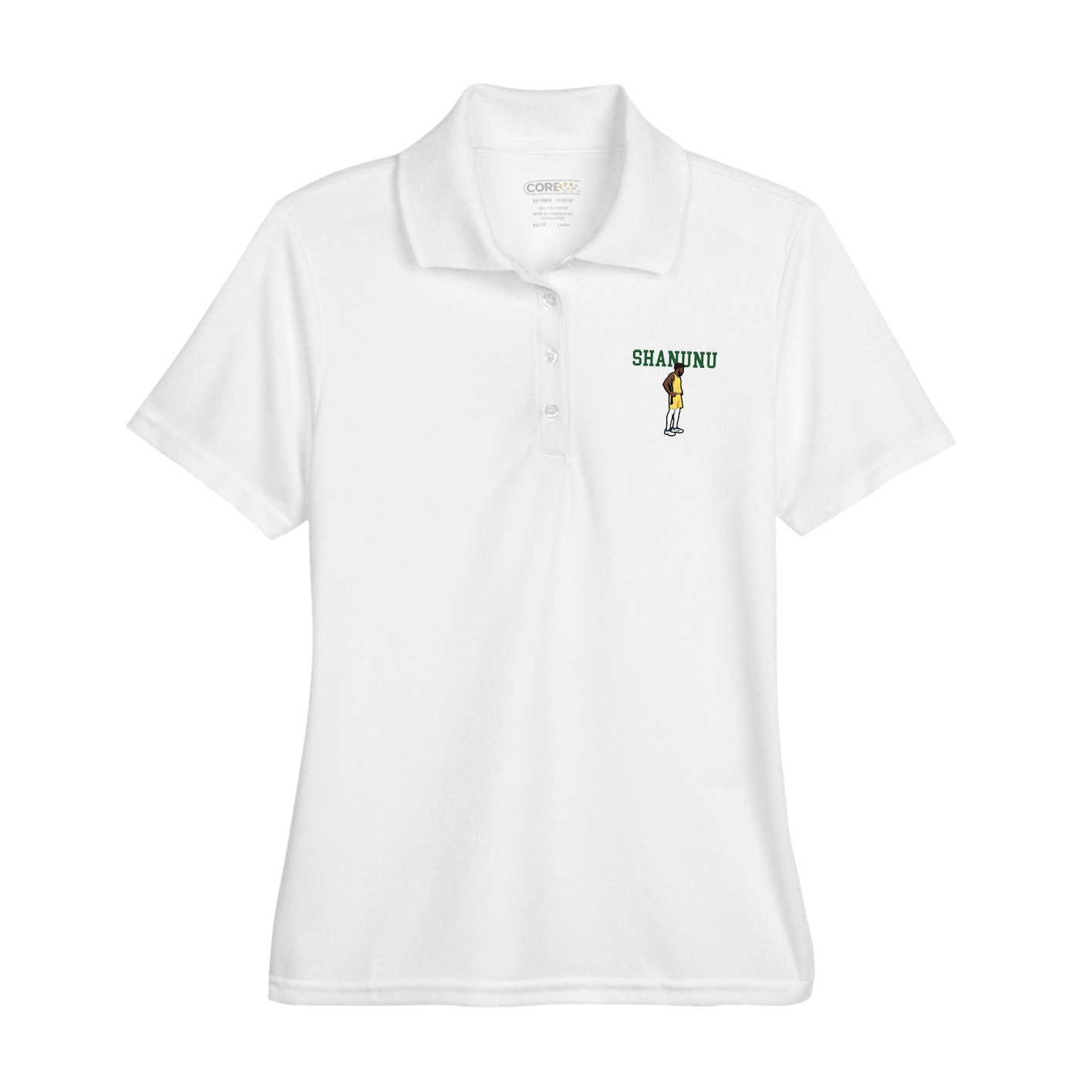 Womens Performance Polo — Shirsey in White