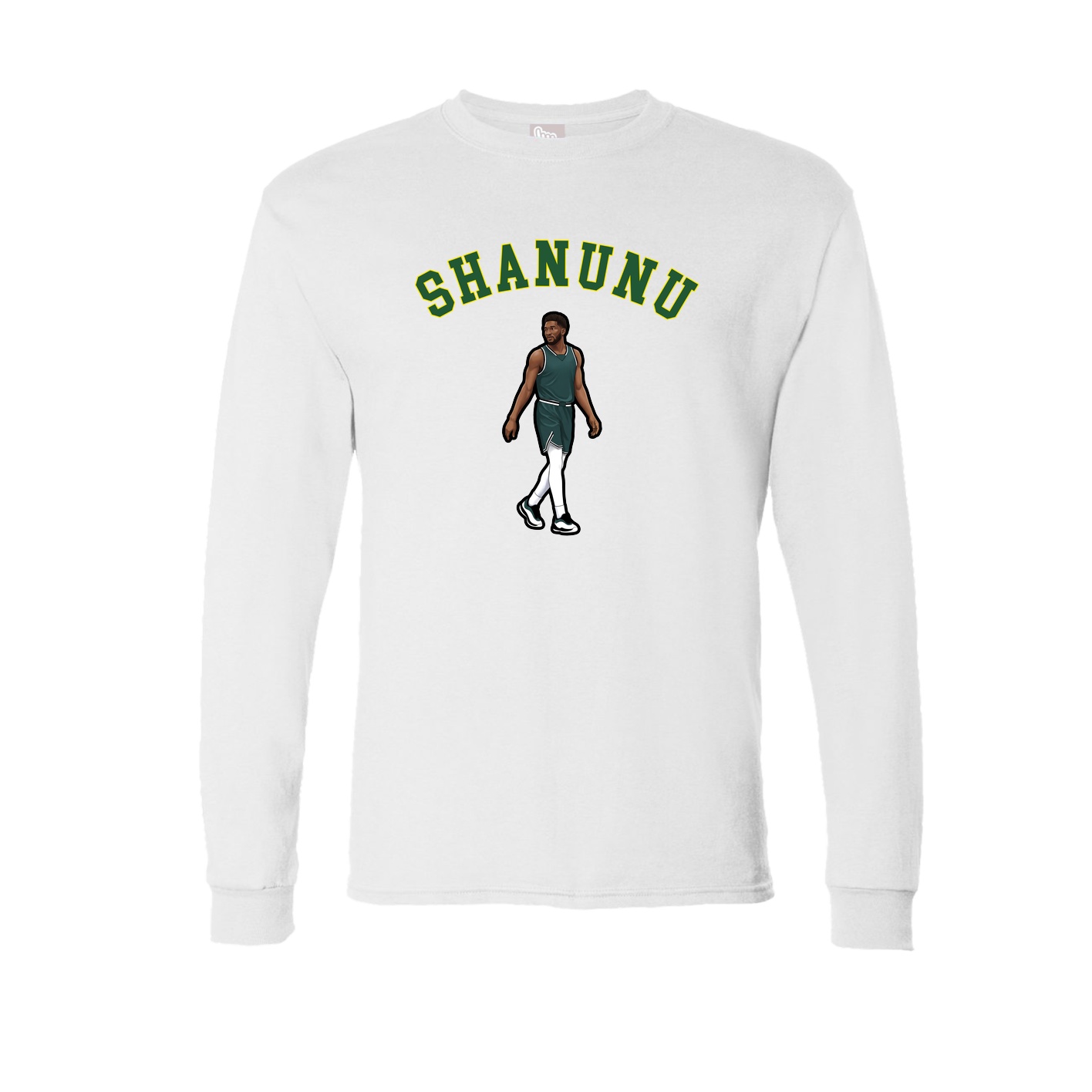 Long Sleeve Tee — Shirsey Arch in White