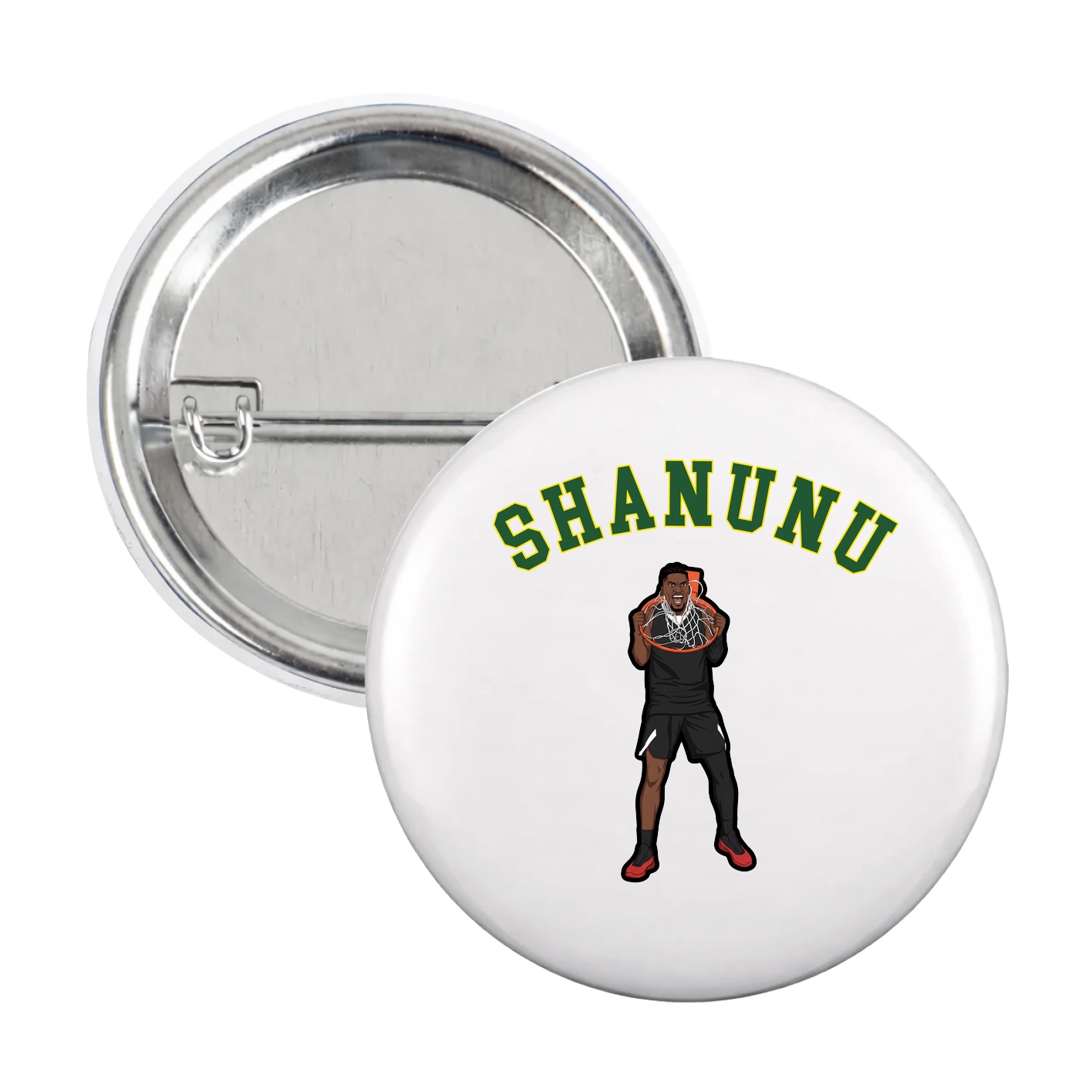 Game Day Button — Shirsey Arch in White