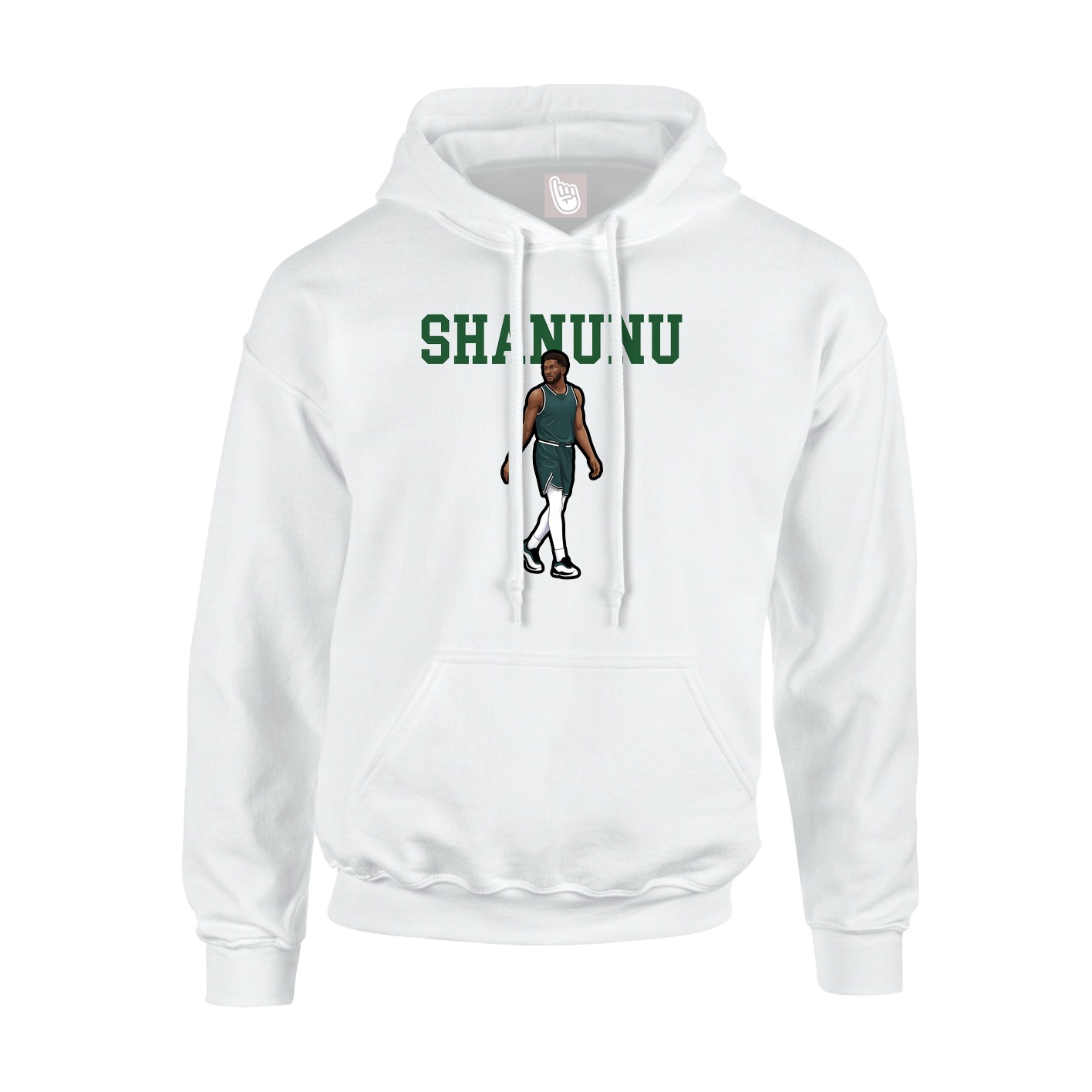 Hoodie — Shirsey in White