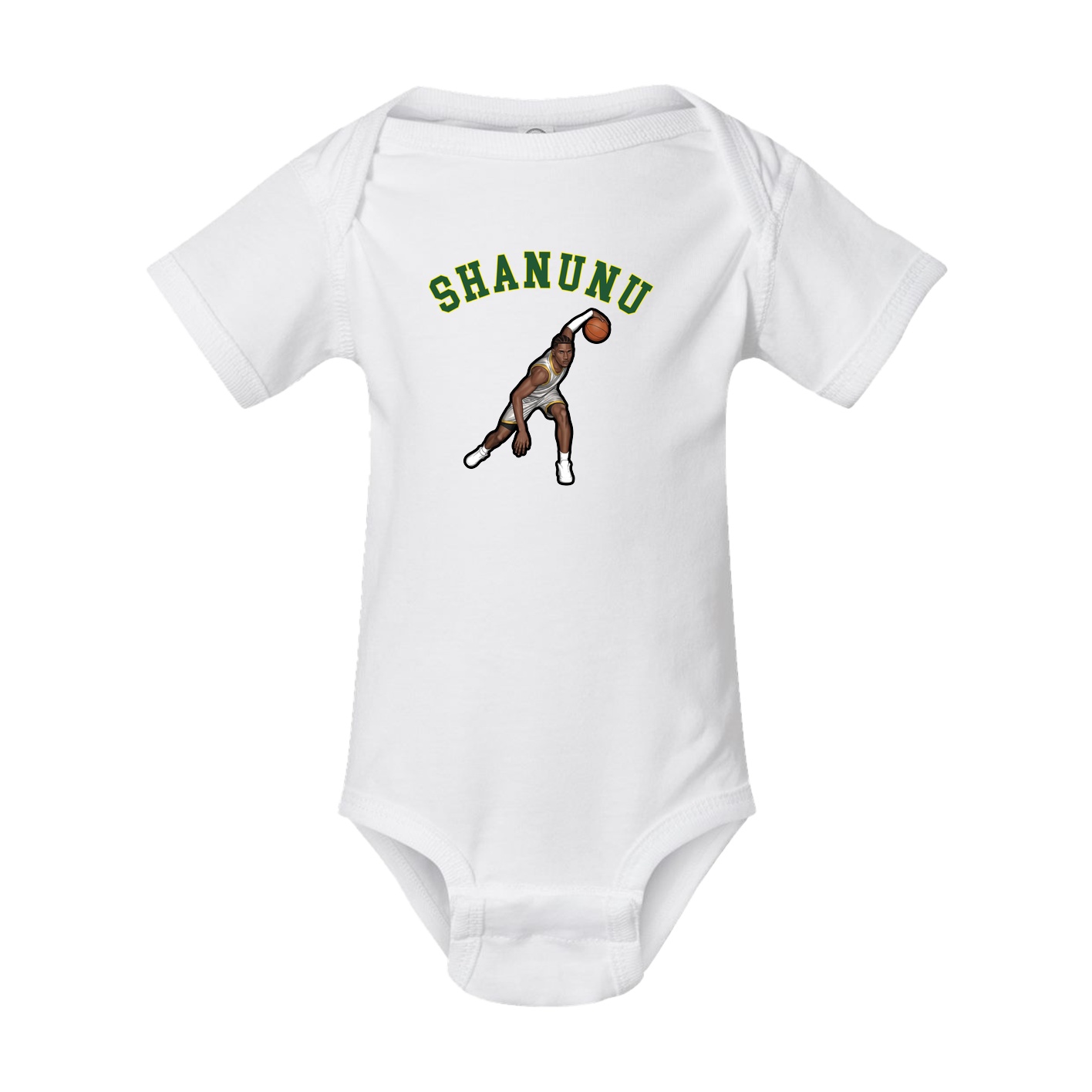 Baby Onesie — Shirsey Arch in White