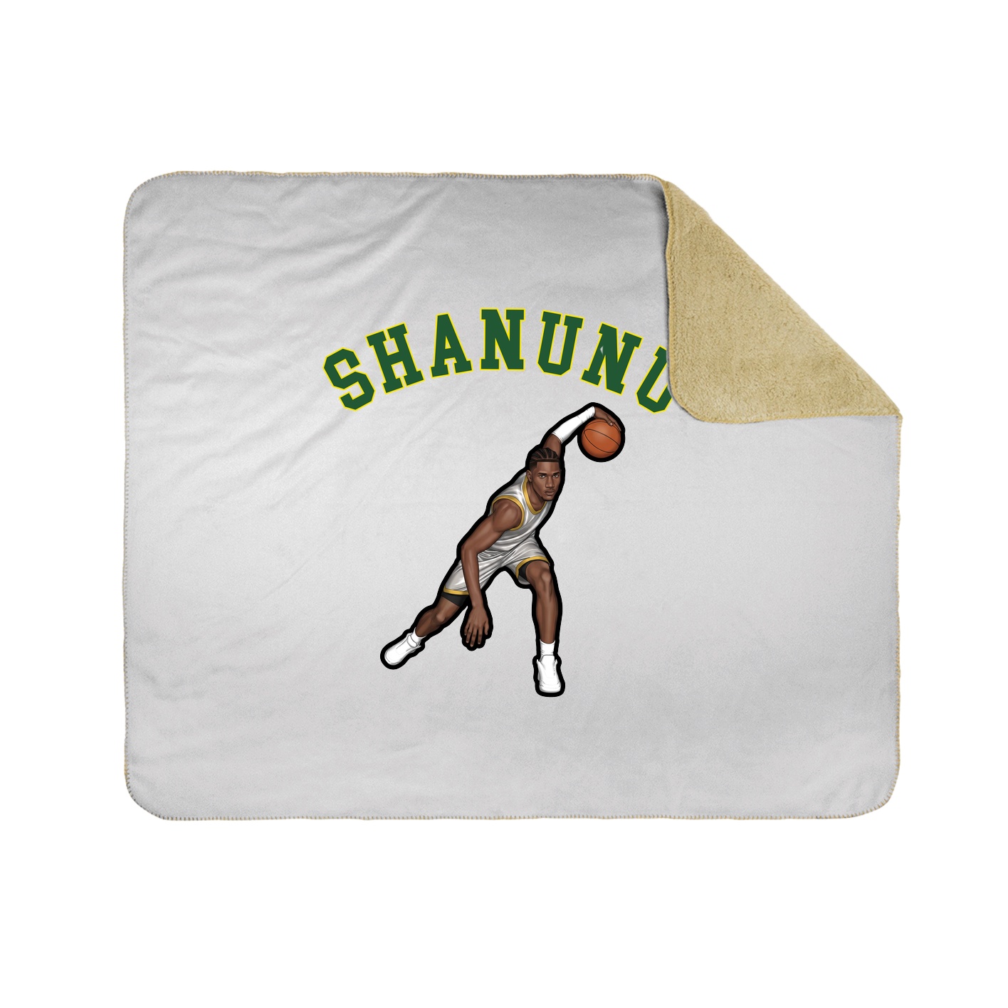Throw Blanket — Shirsey Arch in White