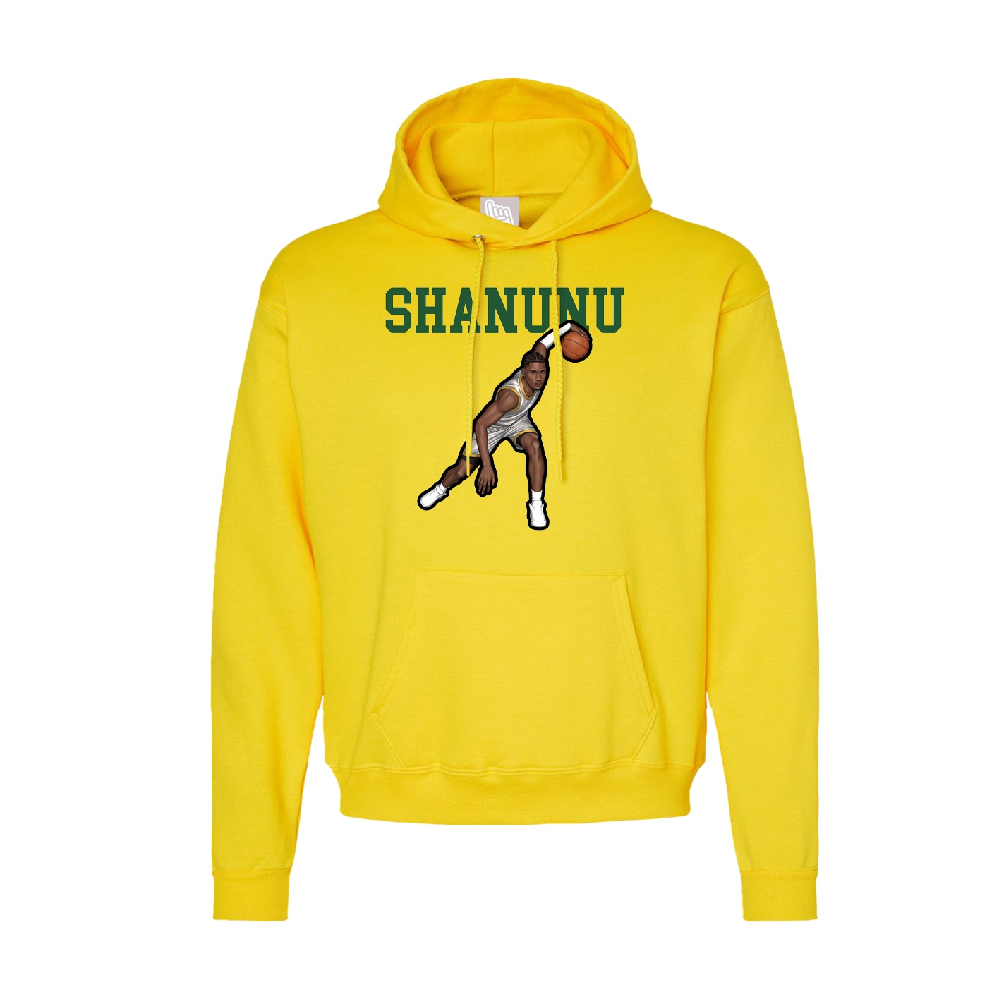 Hoodie — Shirsey in Yellow