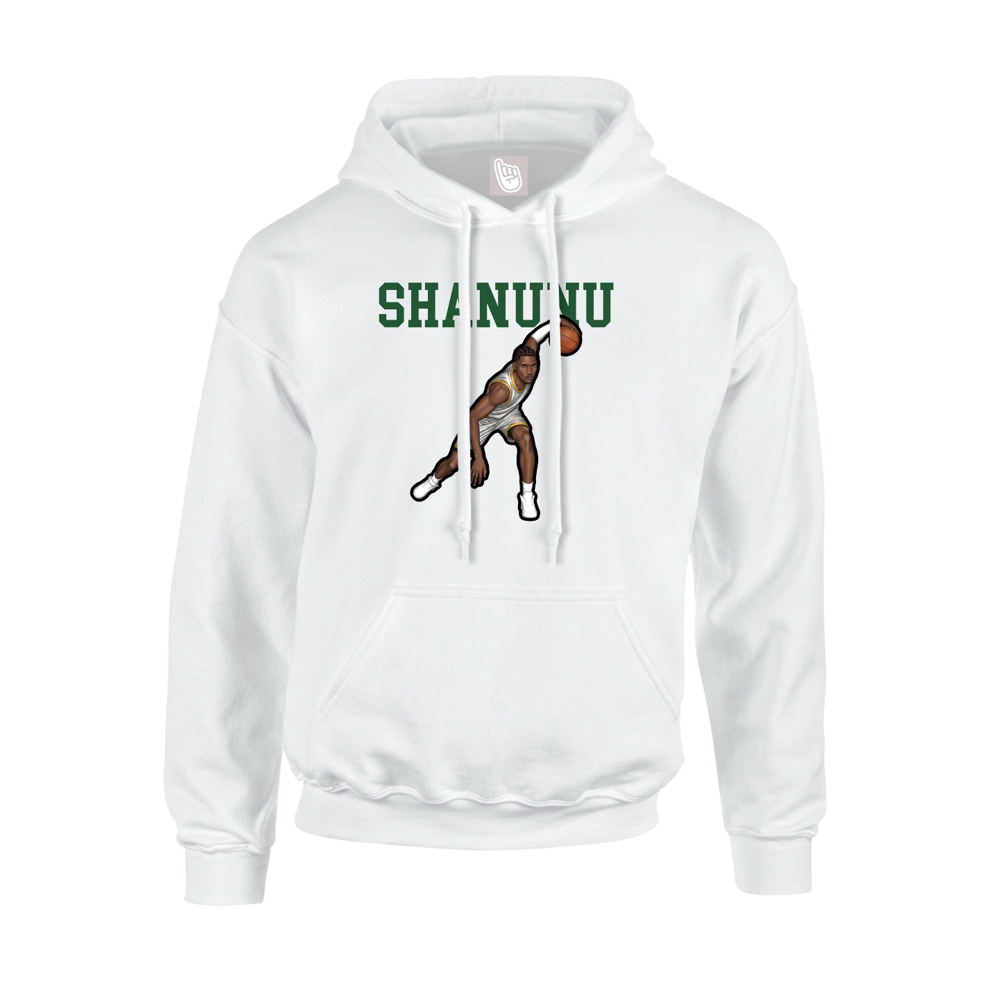Youth Hoodie — Shirsey in White