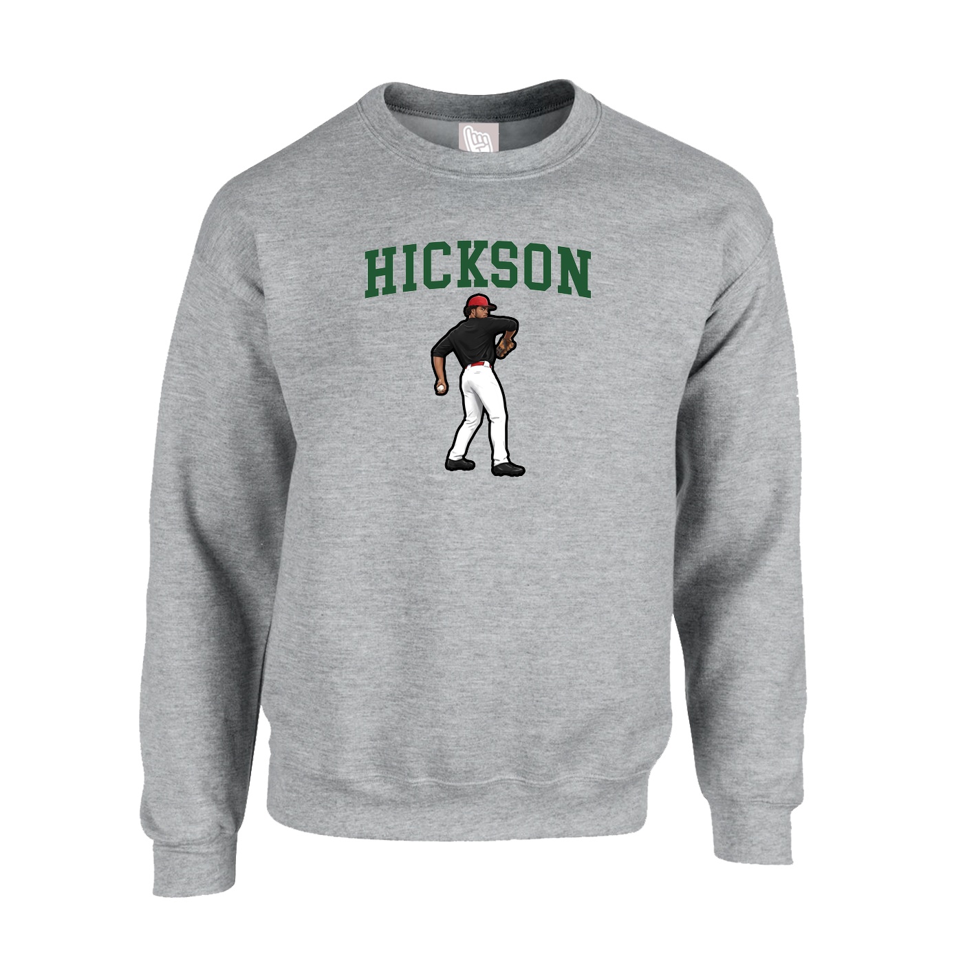 Fleece Crew — Shirsey in Grey