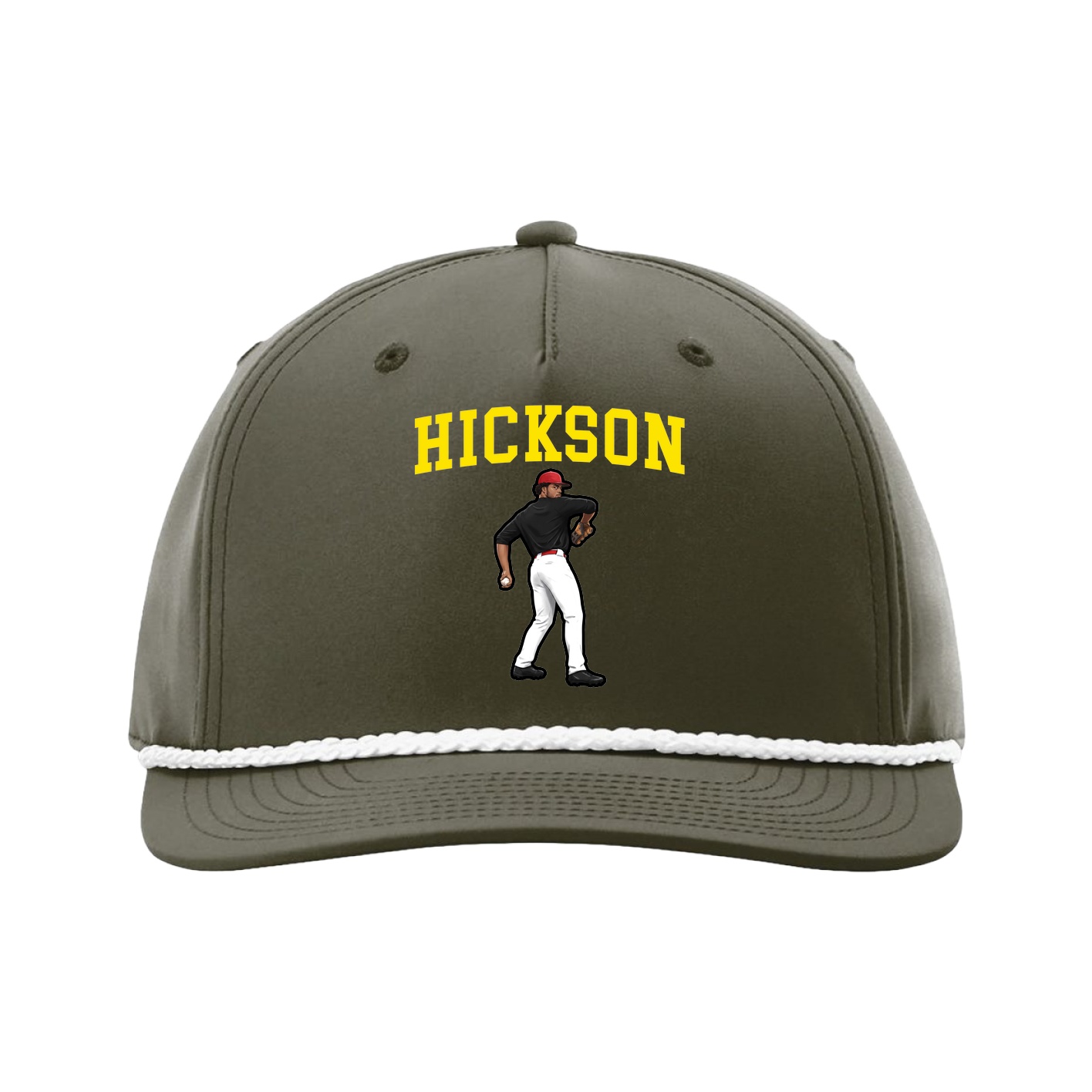 Five-Panel Classic Rope Cap — Shirsey in Green