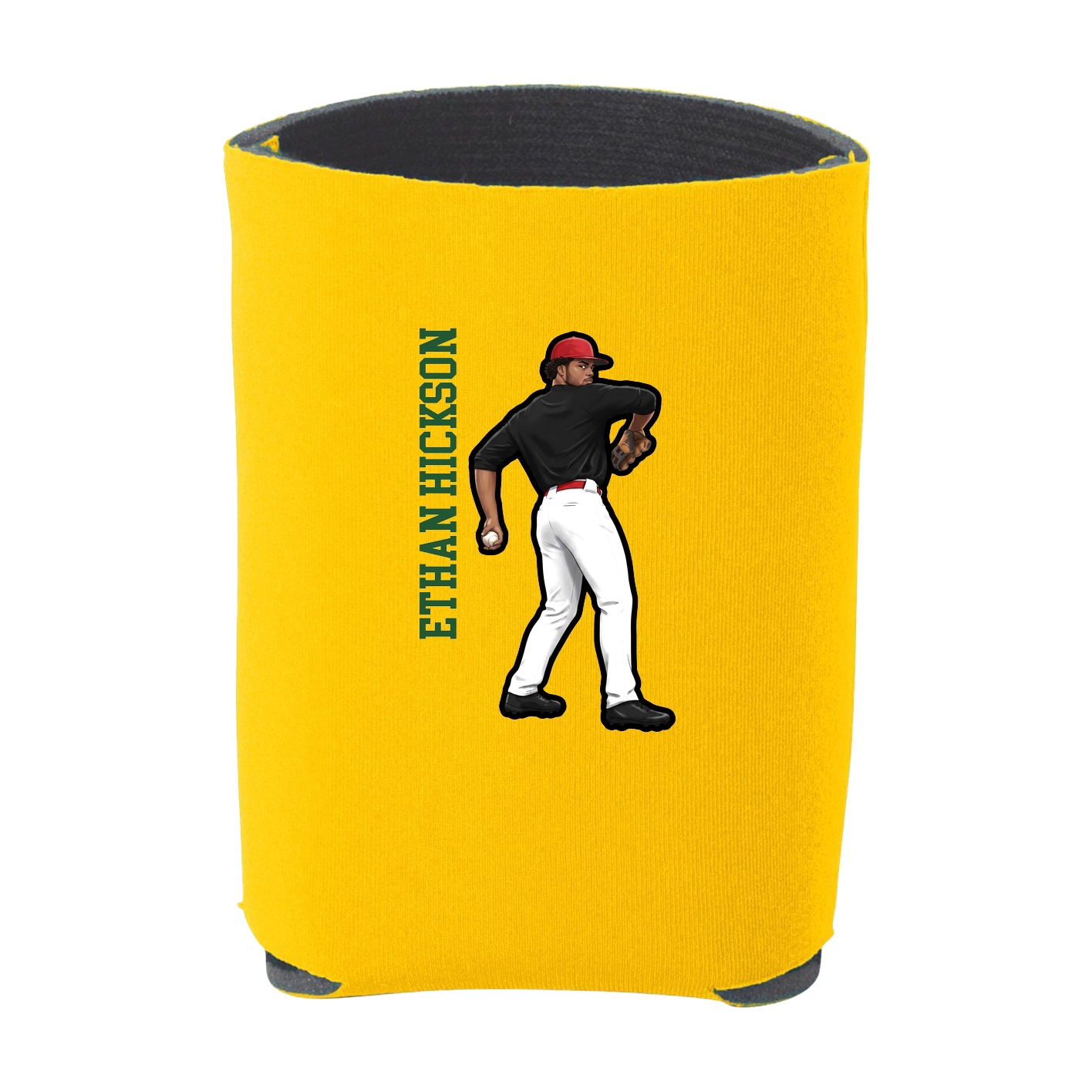 Can Holder — Name Vertical in Yellow