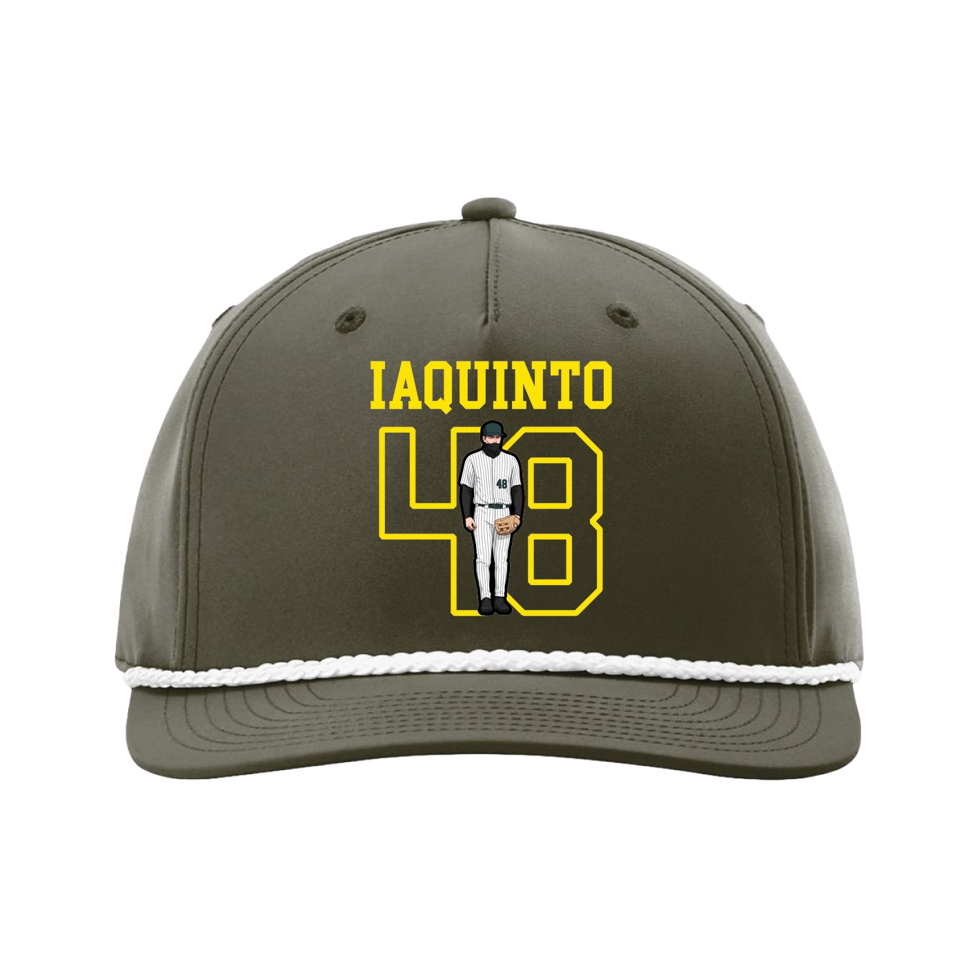 Five-Panel Classic Rope Cap — Shirsey in Green