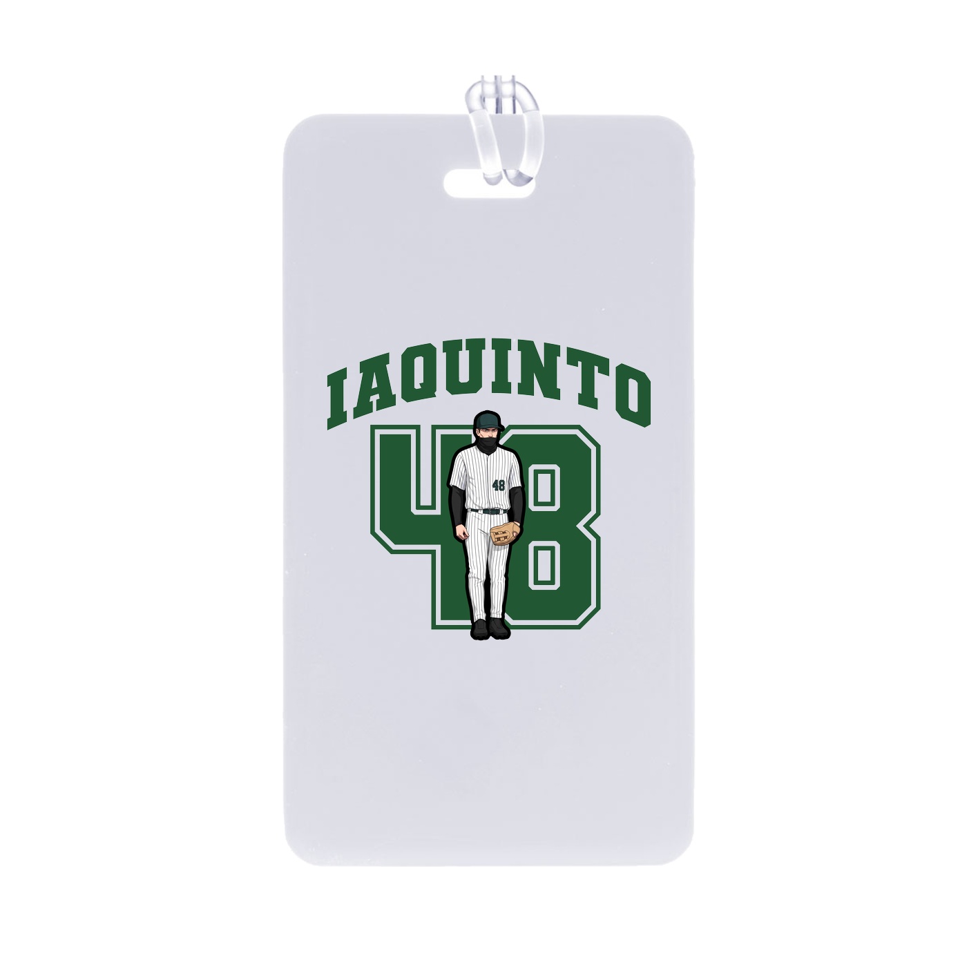 Bag Tag — Number in Classic