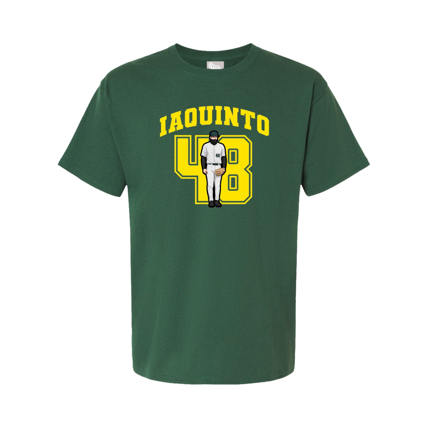Youth Tee — Number in Green