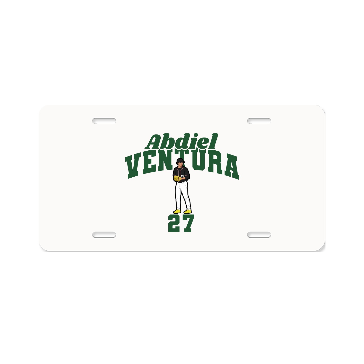 License Plate — Signature Arch in Classic