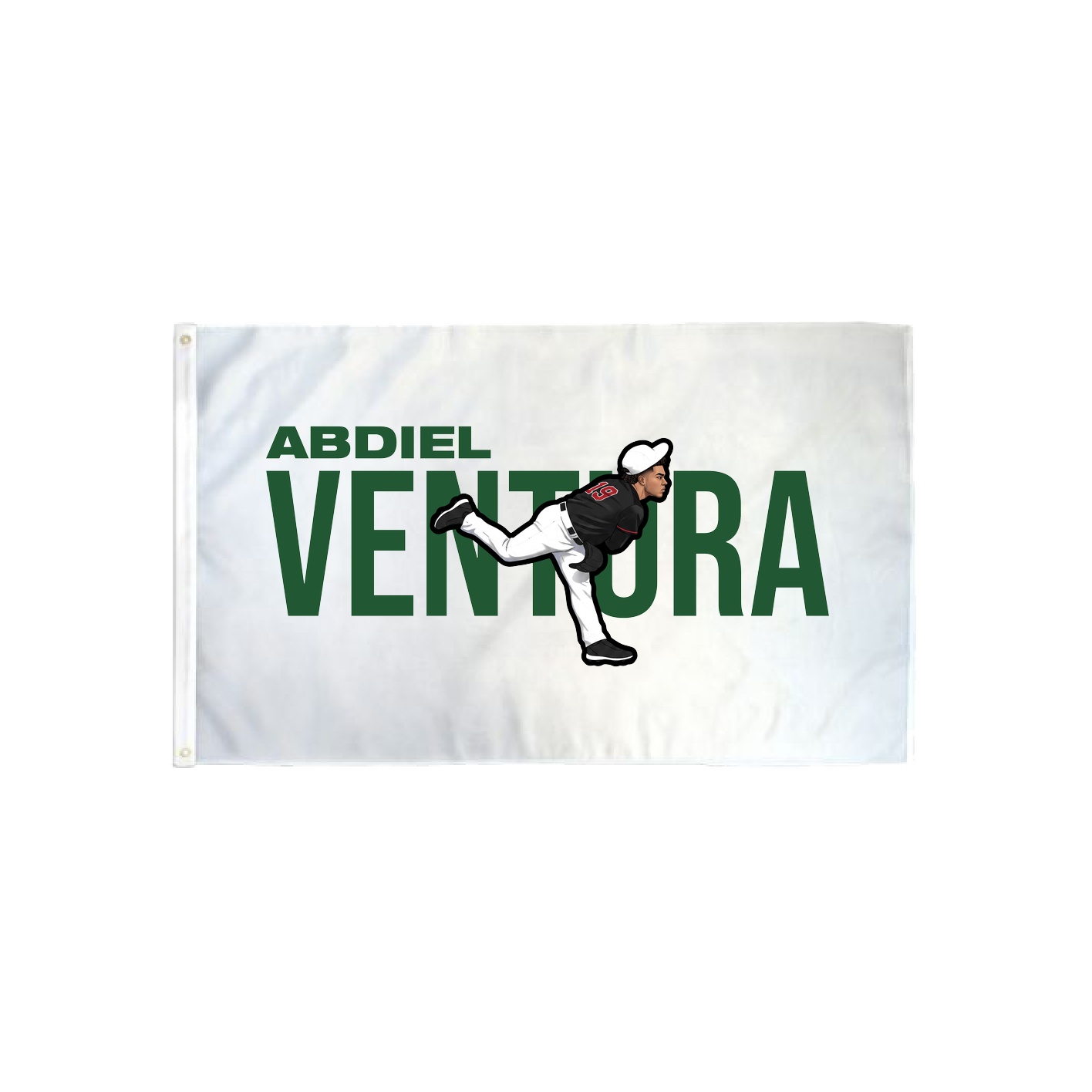 3x5 Flag — Player Name in Classic