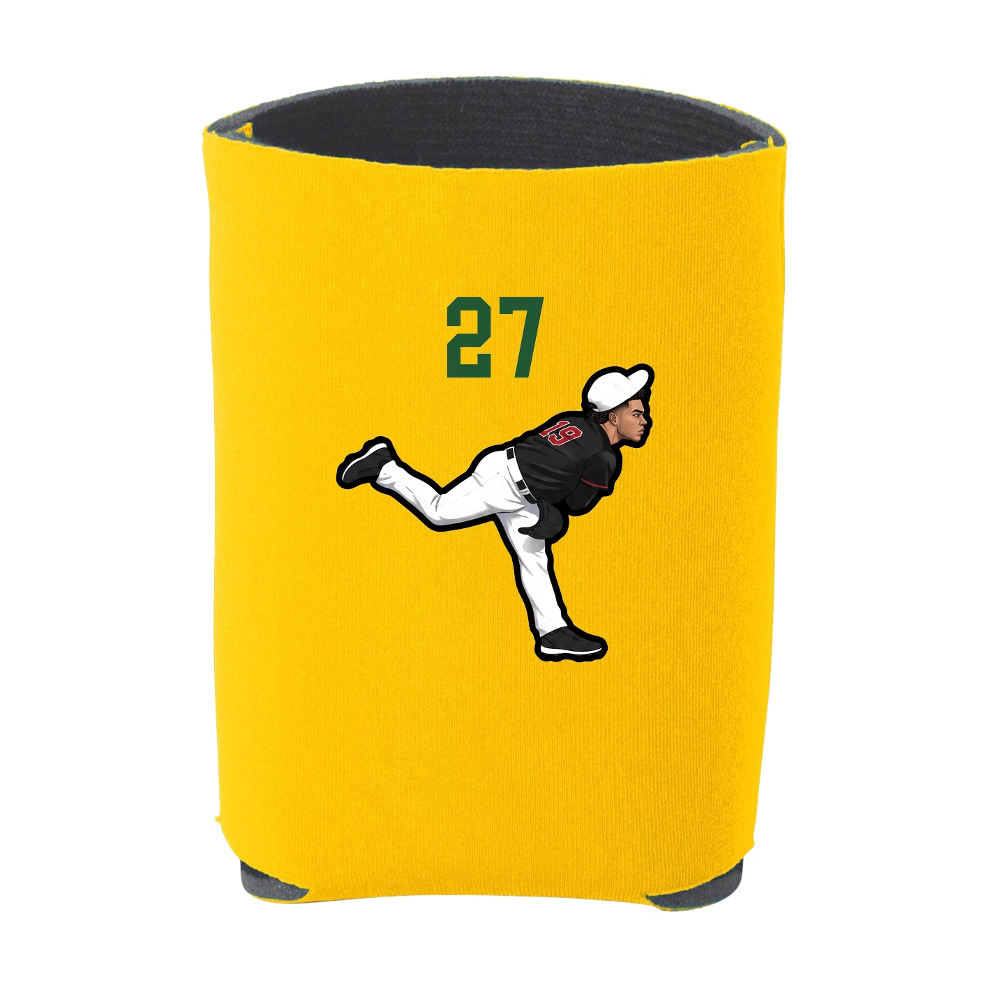 Can Holder — Number Top in Yellow