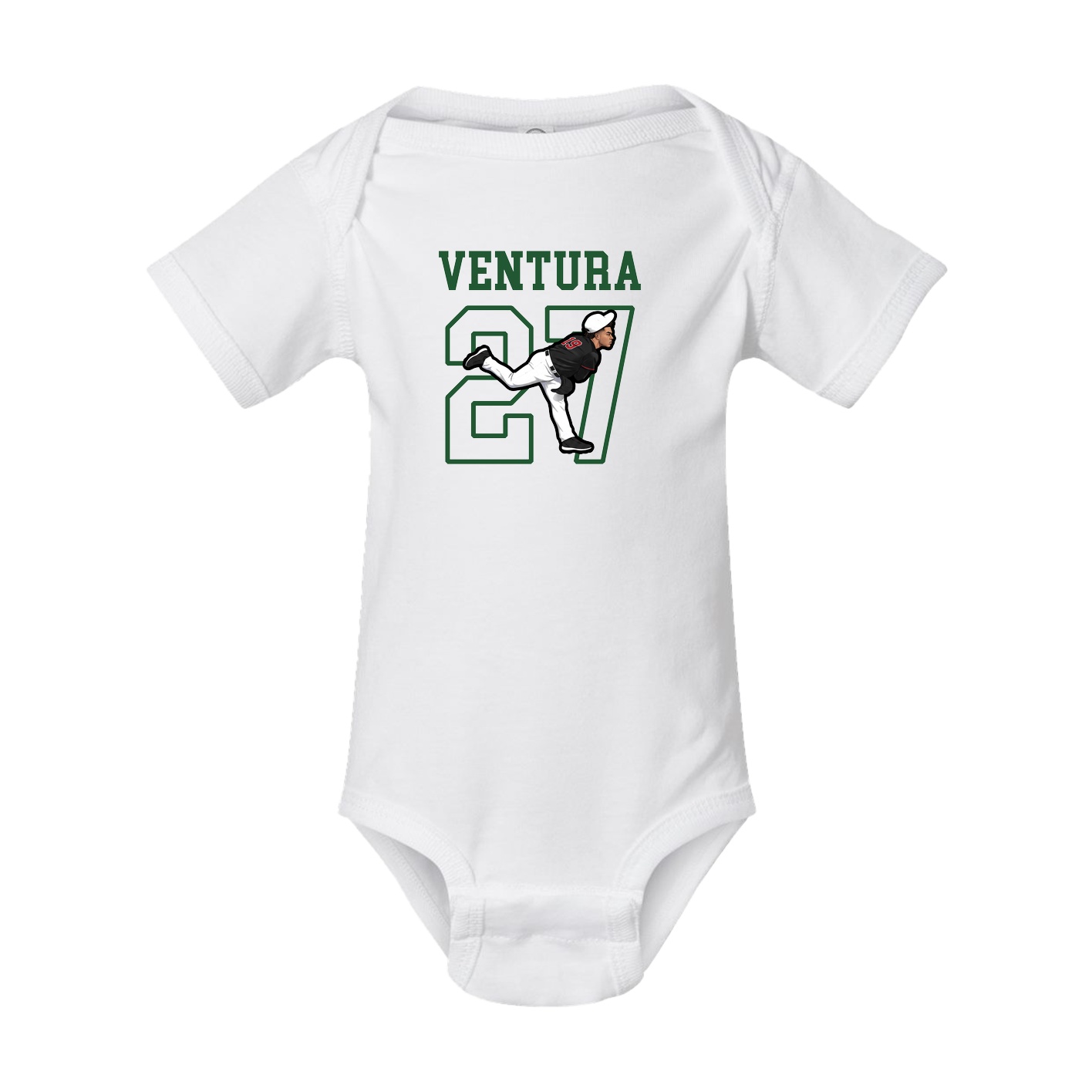 Baby Onesie — Shirsey in White