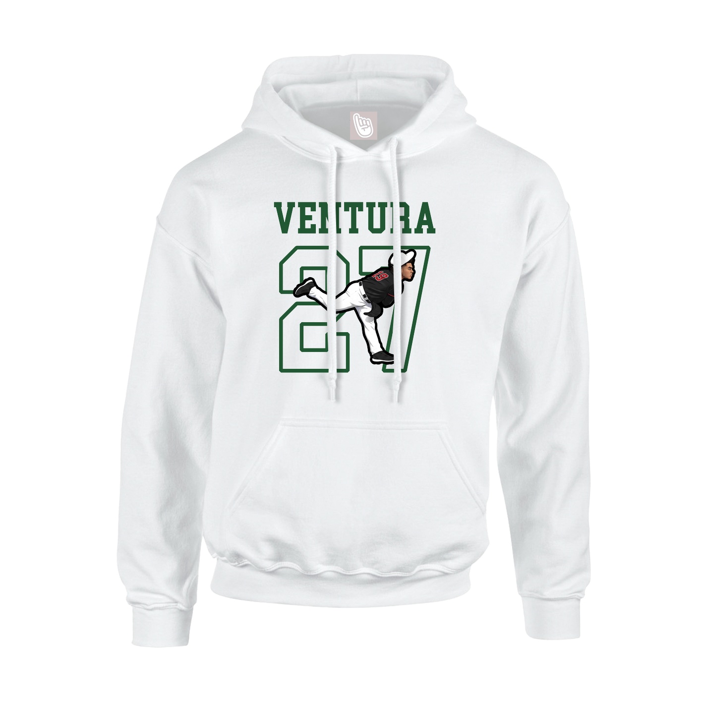 Youth Hoodie — Shirsey in White