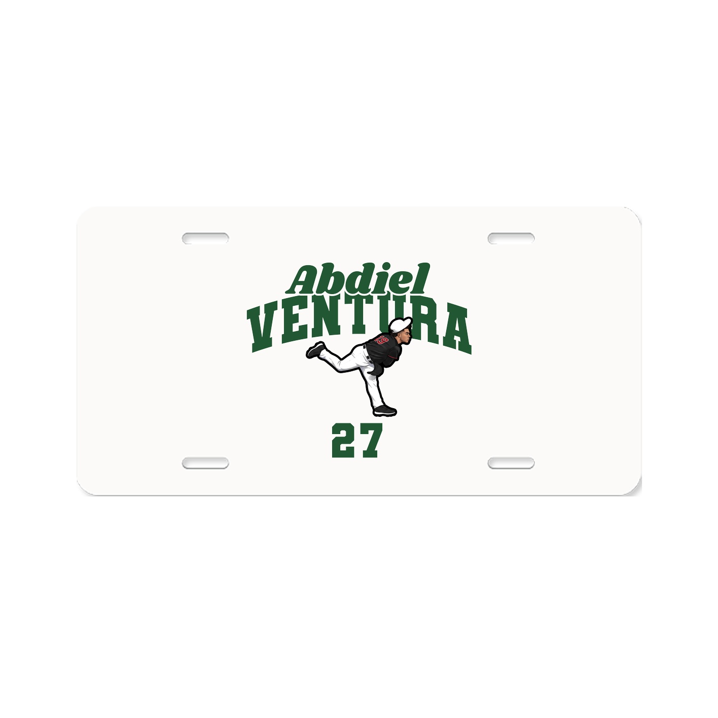 License Plate — Signature Arch in Classic