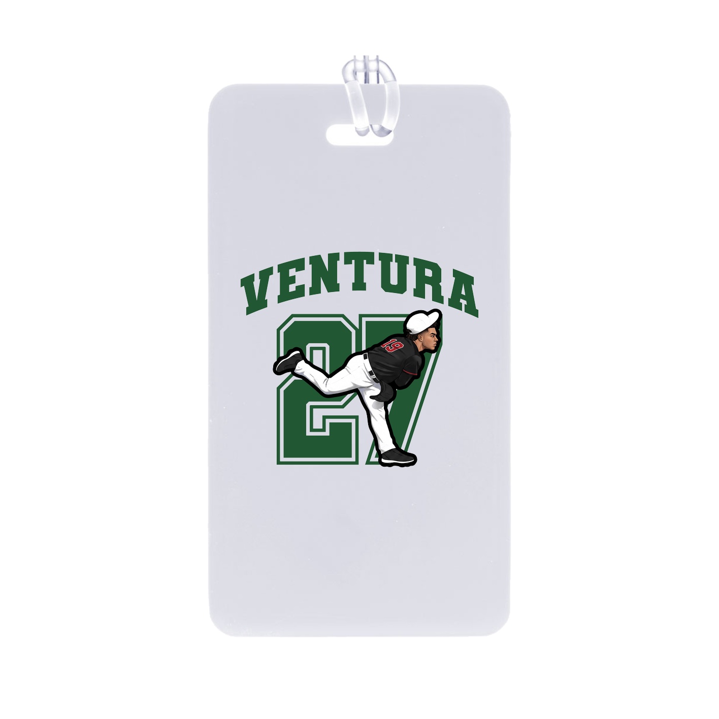 Bag Tag — Number in Classic