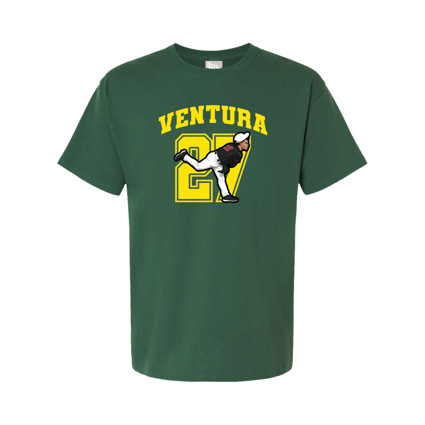 Tee — Number in Green