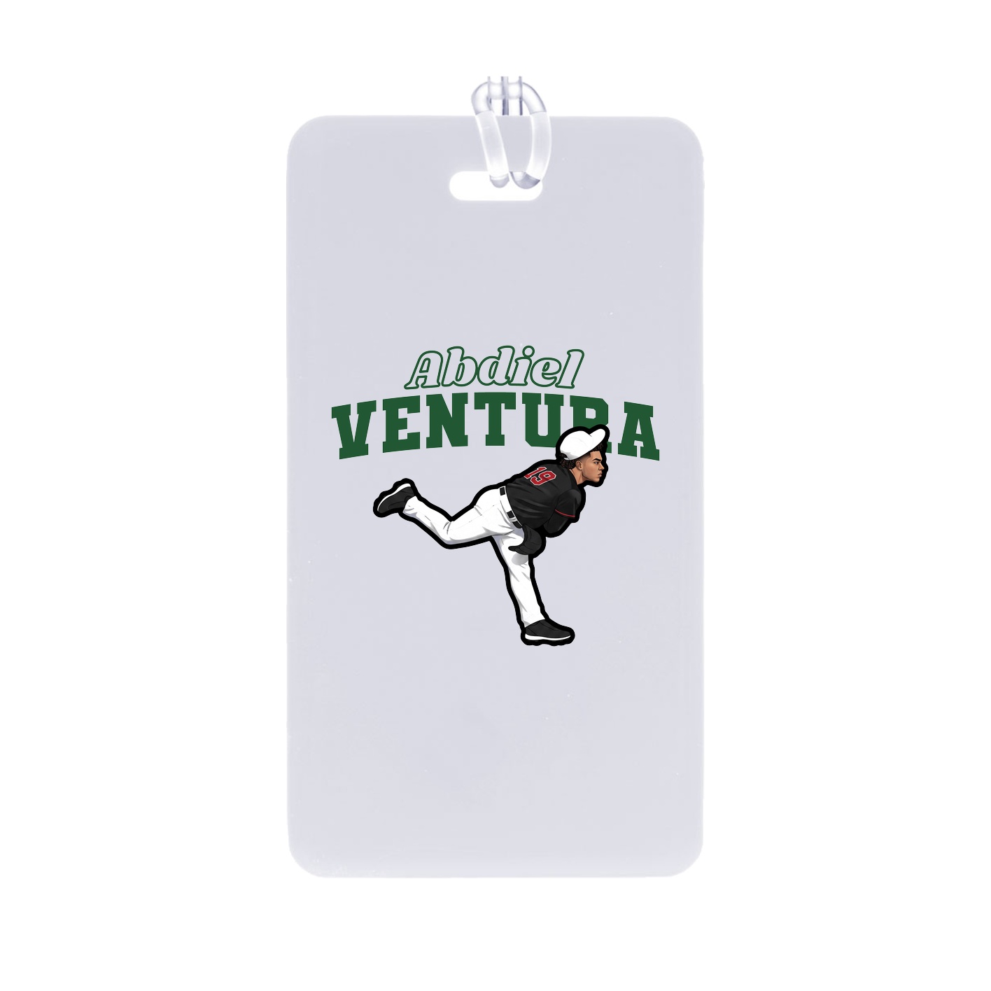 Bag Tag — Name Arch in Classic