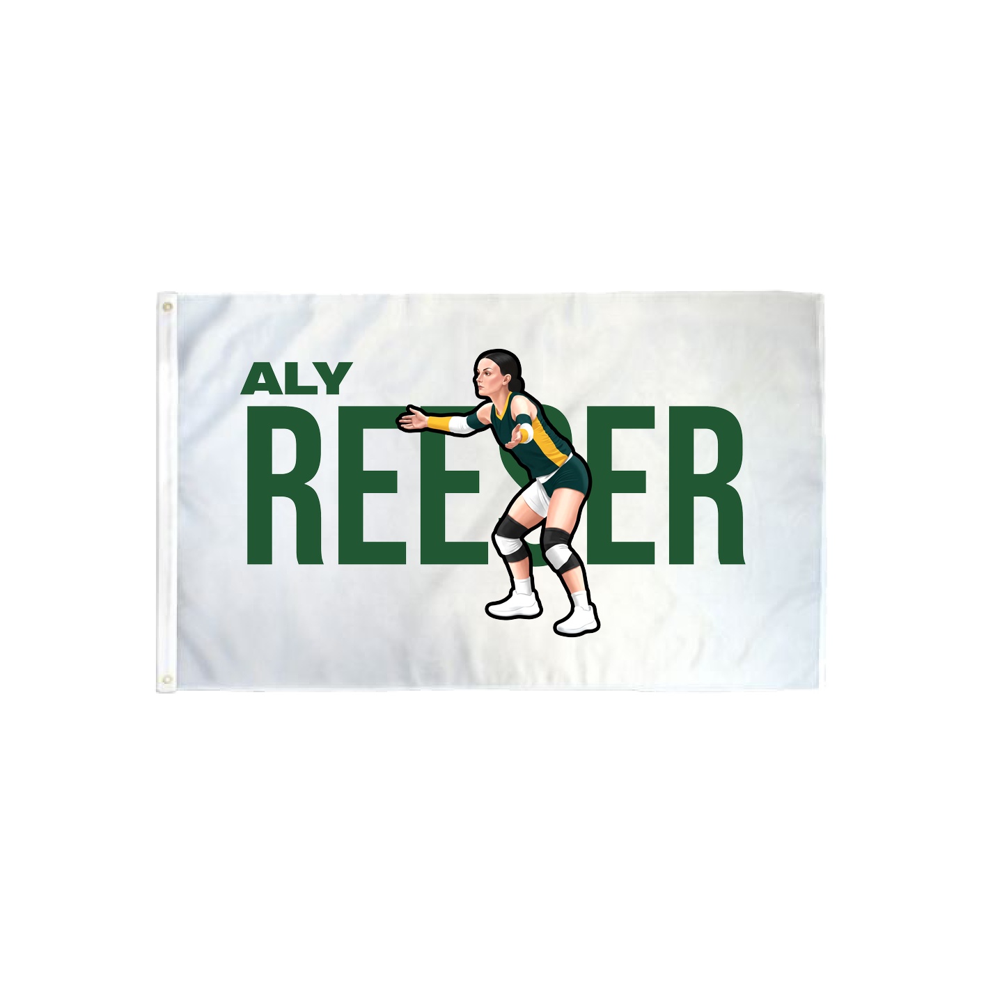 3x5 Flag — Player Name in Classic
